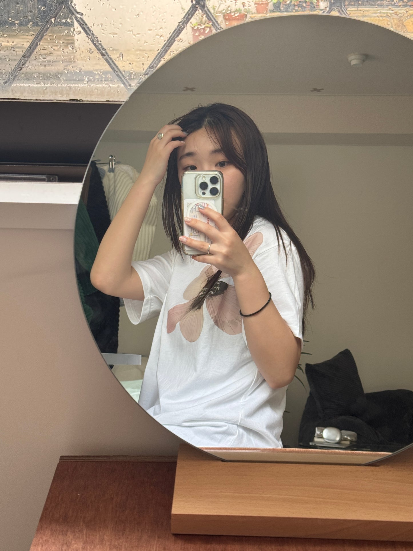ビッグフラワープリントTシャツ DPB78169