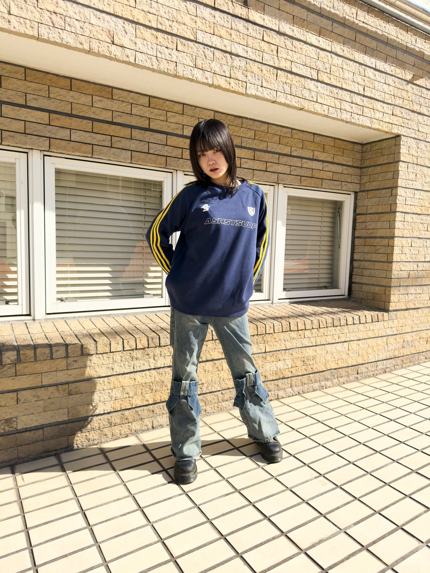 ロゴラインスウェット DPA20329