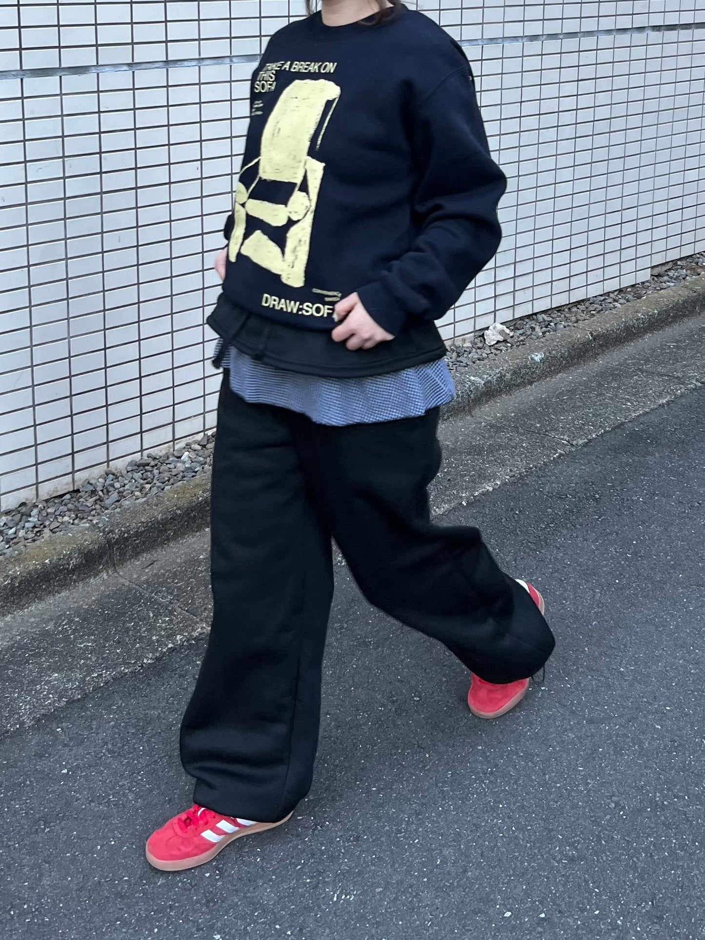 デザインスウェットパンツ DPB84077