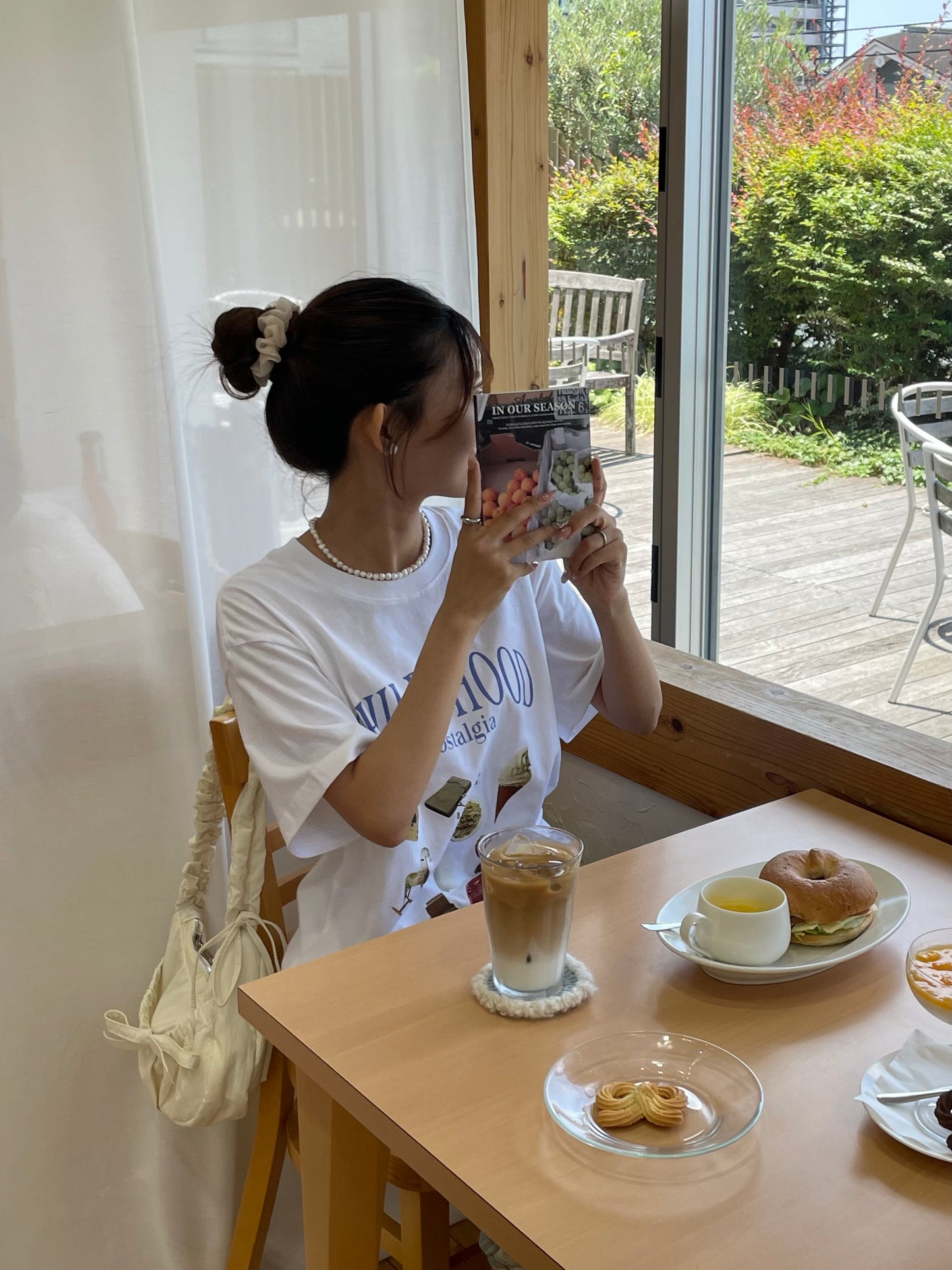 ポッププリントTシャツ CPA45040