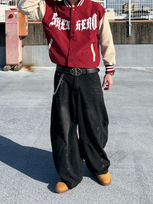 ラインホールデニムパンツ DPB90143