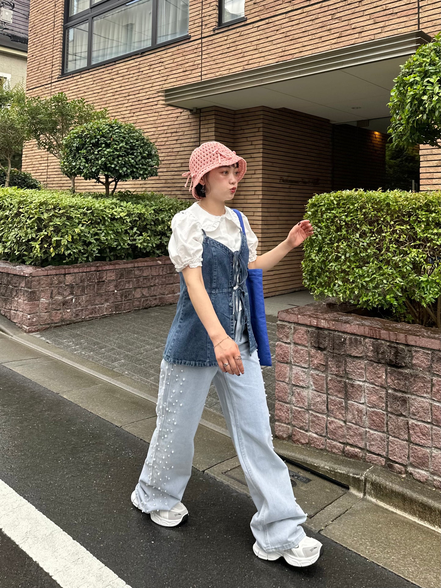 2wayデニムリボンビスチェ DPB76044