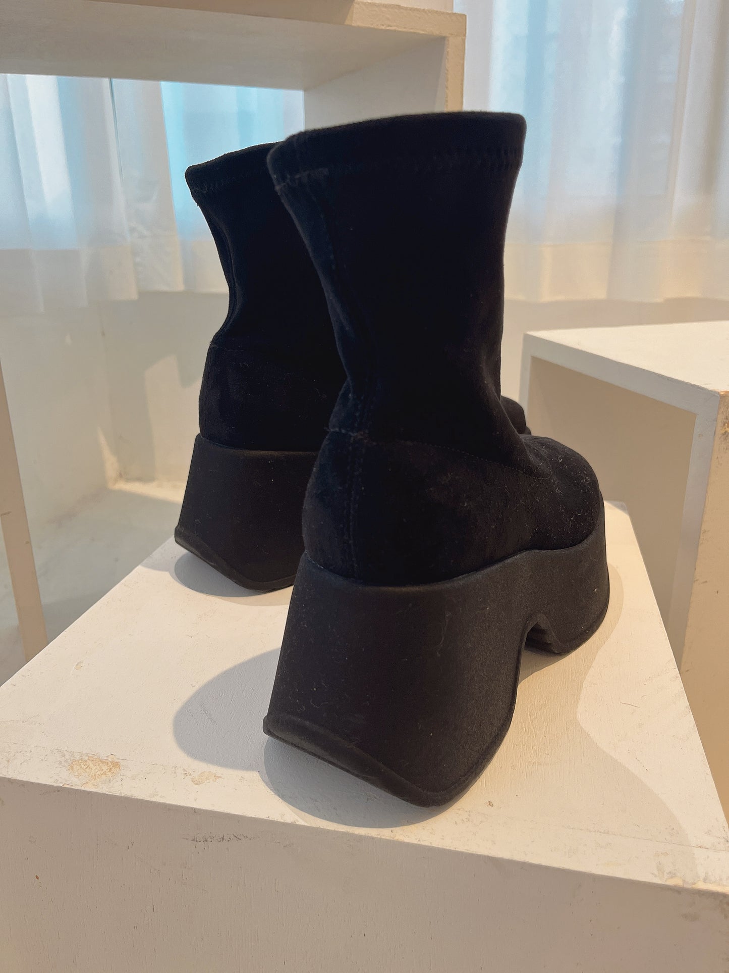 ベロアショートブーツ CPA33059