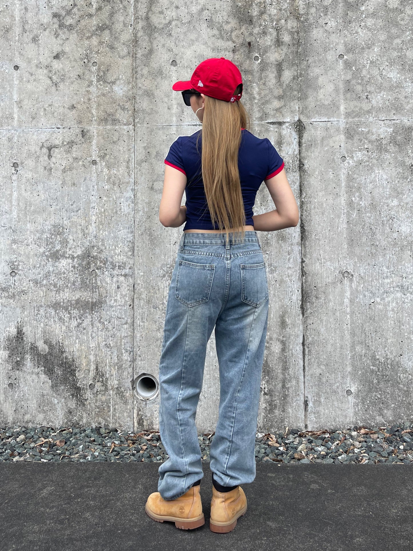 クロップドスポーツTシャツ DPB73097