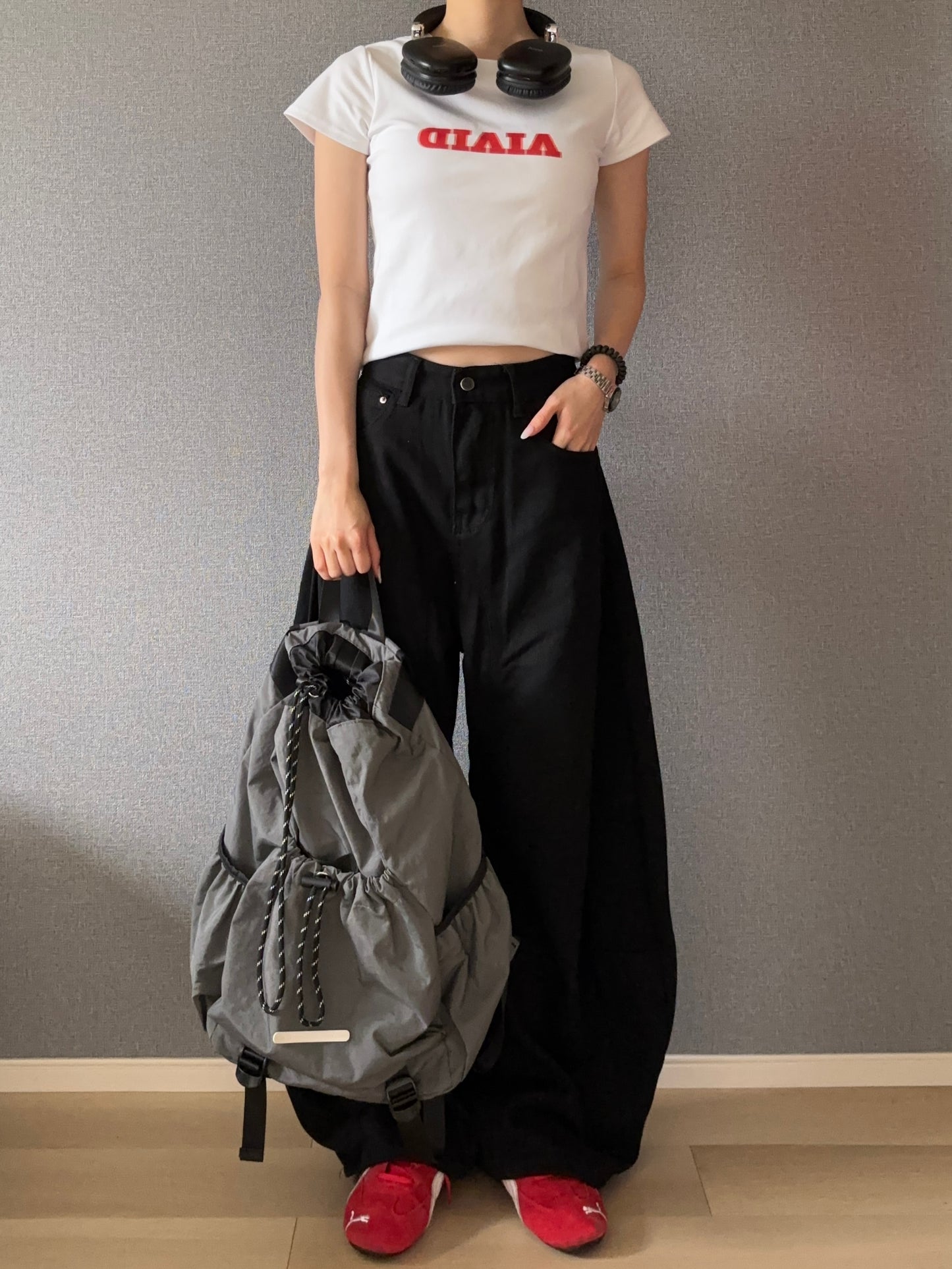 レッドロゴTシャツ DPB88021