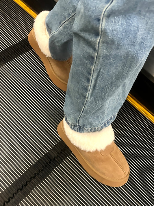 ムートンボア厚底ブーツ DPB63039