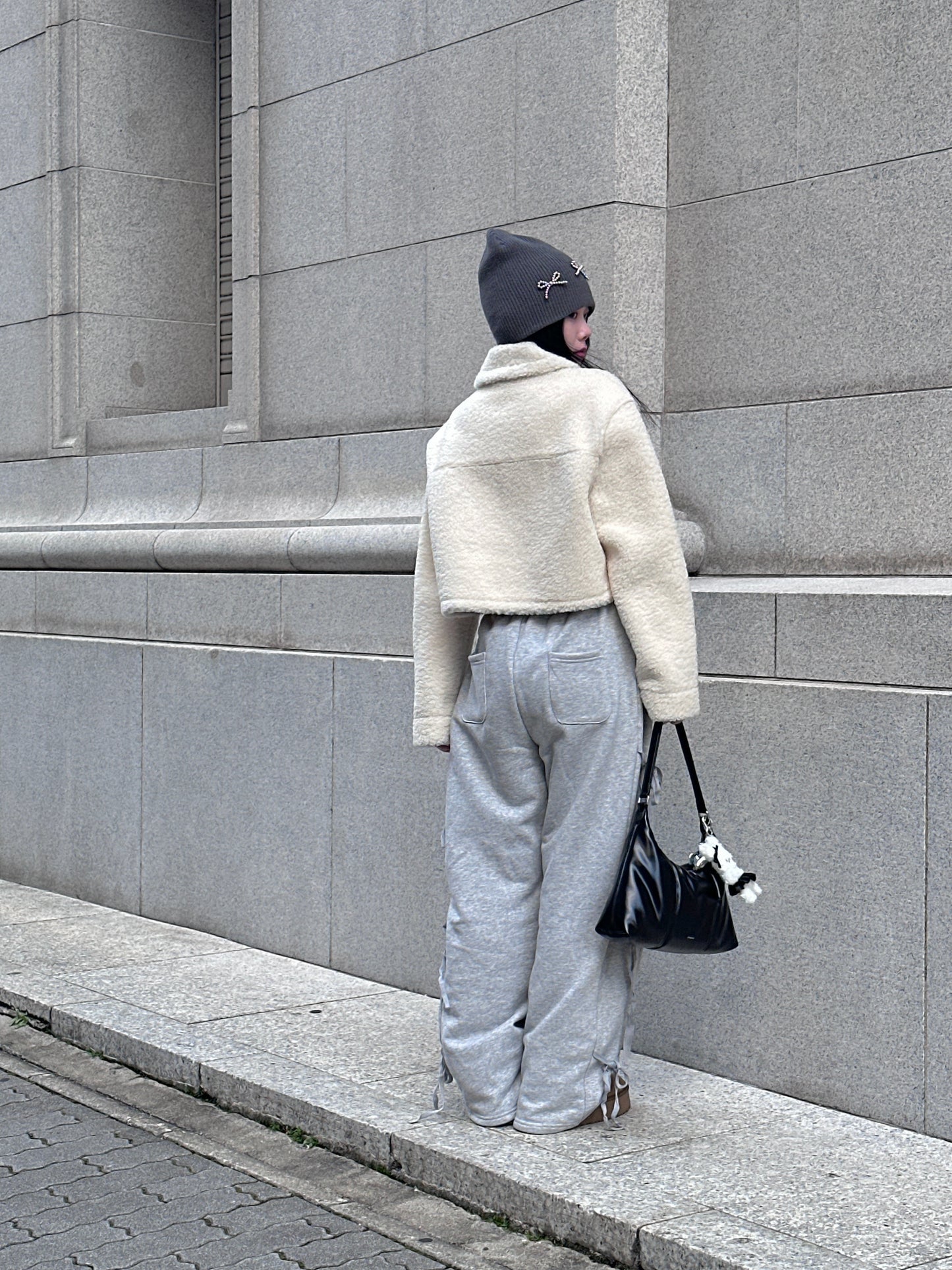 もこもこアイボリージャケット DPB43196