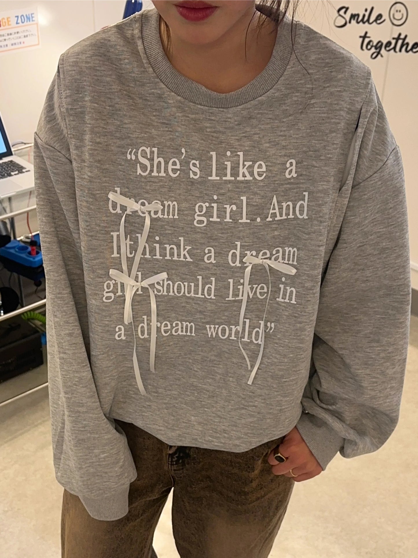 ショルダーデザインスウェット DPB87039