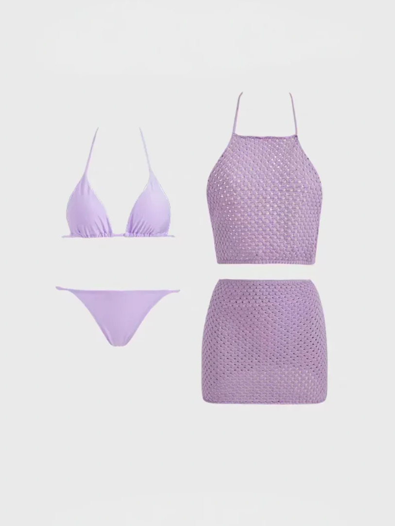 4ピースニットデザインスイムウェア DPB71727