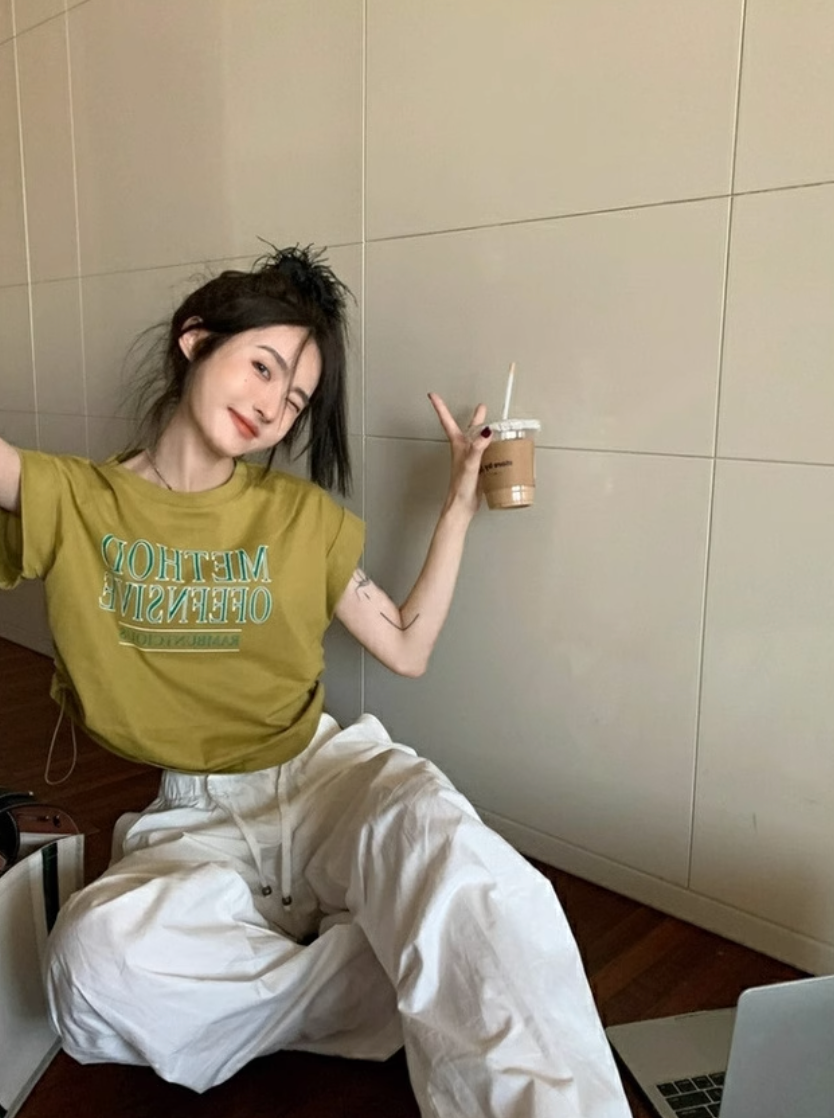 ドローストリングTシャツ DPB71505