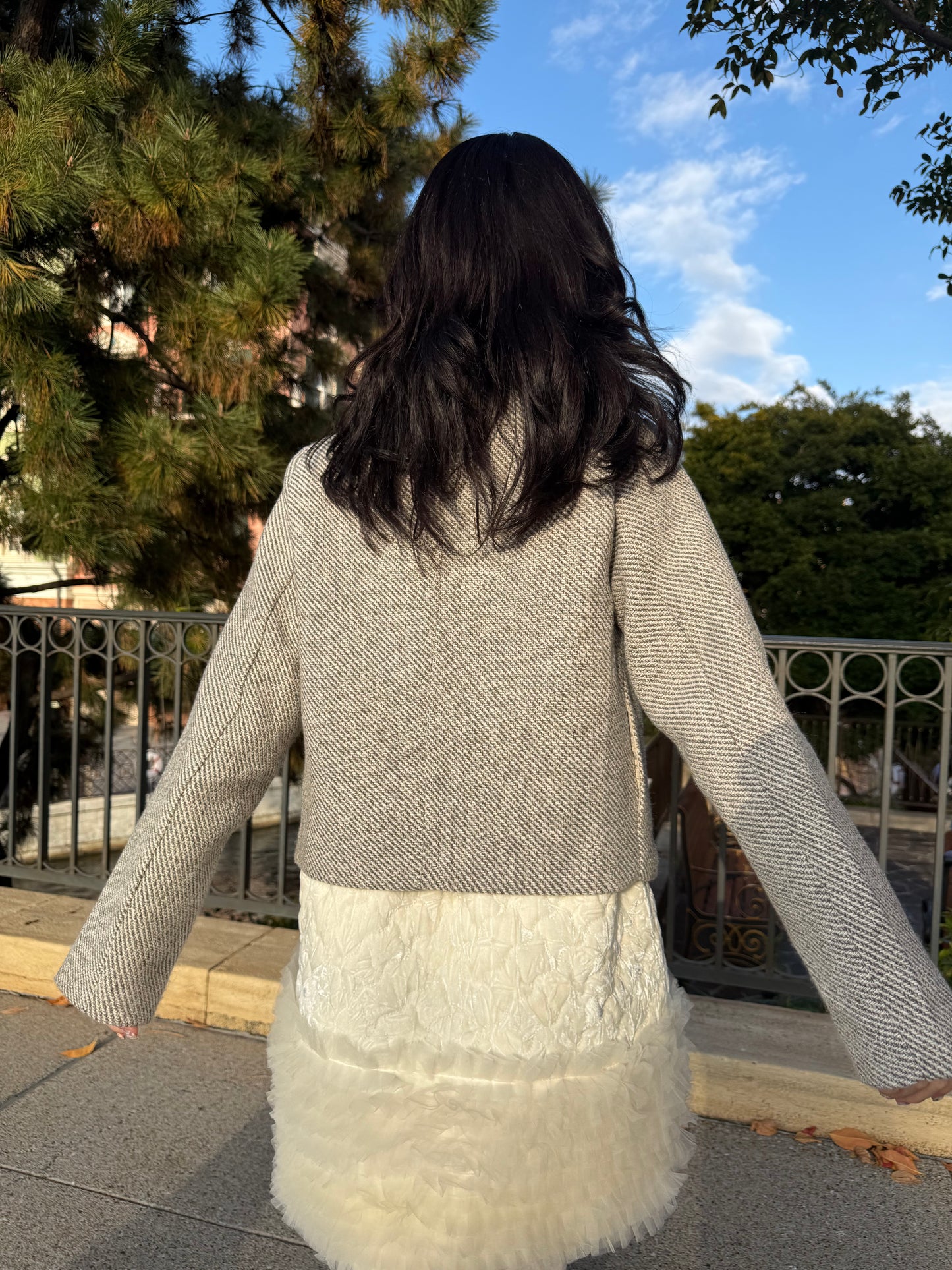 キルティングファーワンピース DPA43712