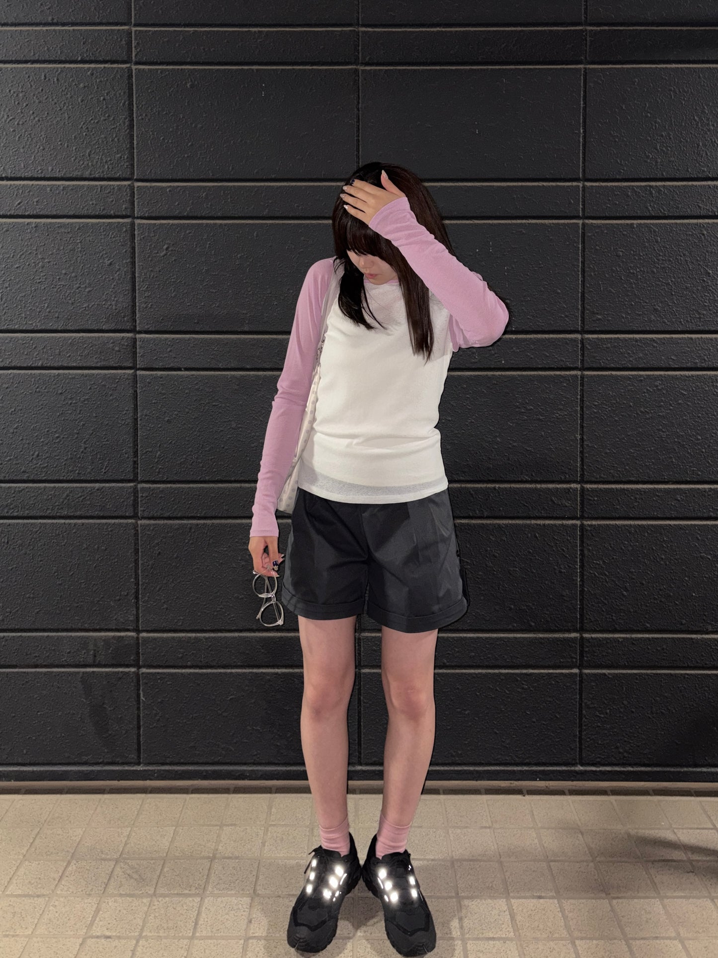 オフショルラグランシアートップス DPC08037