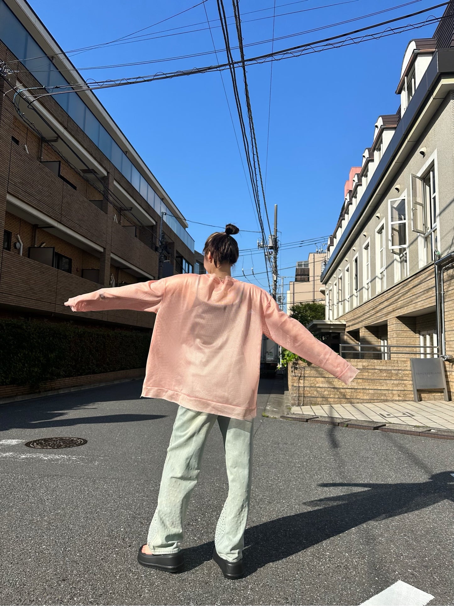 ビジューデニムパンツ DPB47290
