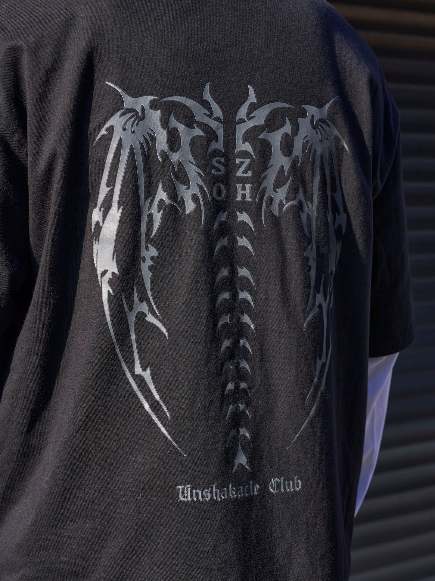 ウイングプリントTシャツ SPA08027