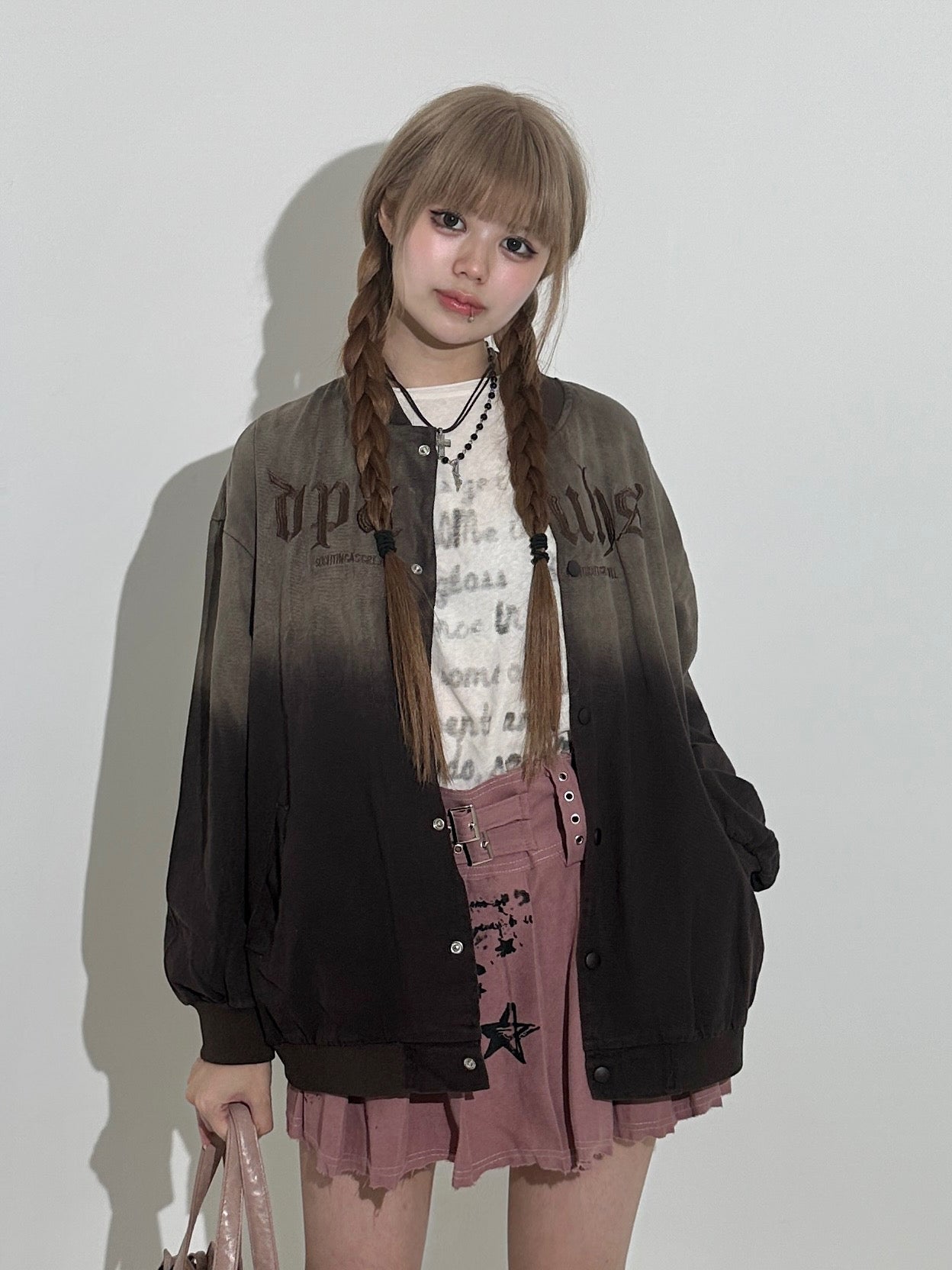 ベルトプリーツミニスカート DPB67009