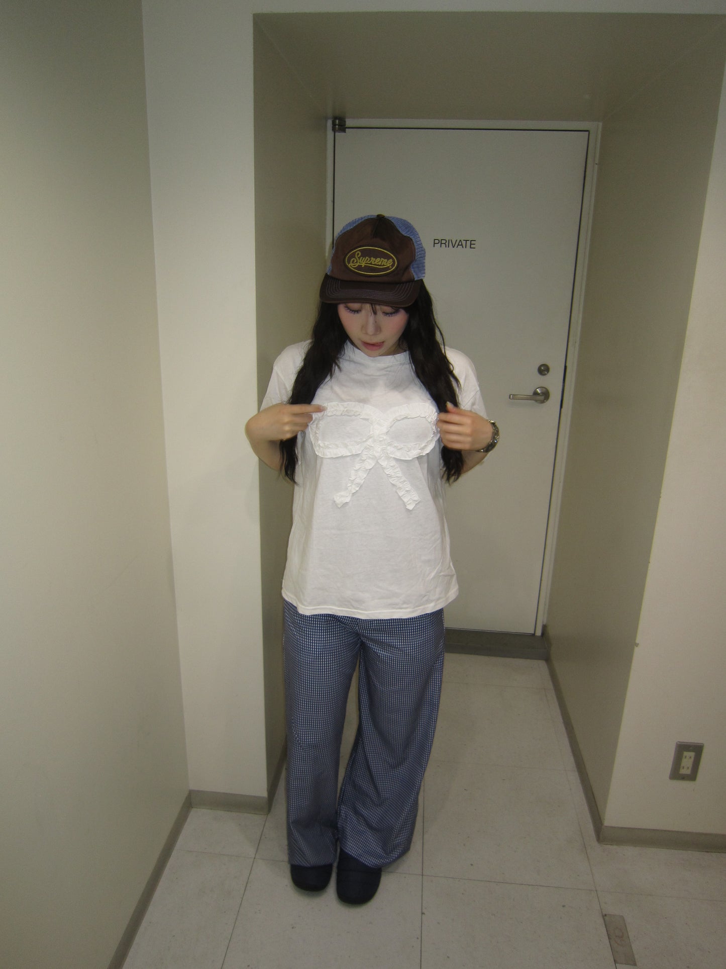 ホワイトリボンTシャツ DPB89013