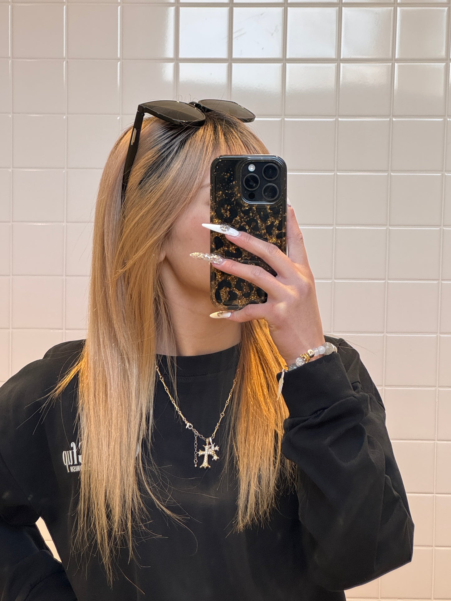 レオパードラメiPhoneケース DPB42319