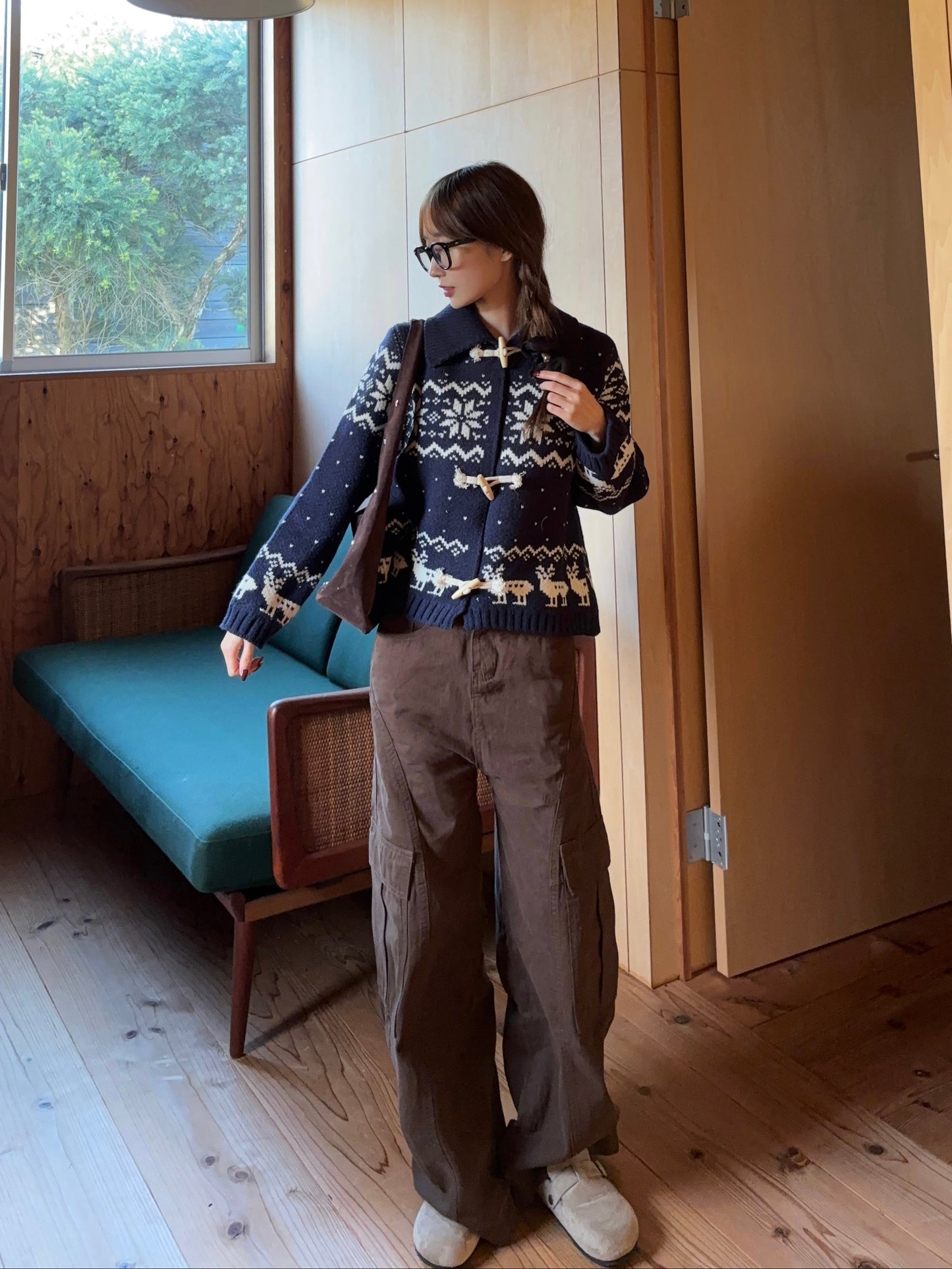 ブラウンカーゴパンツ DPB88146