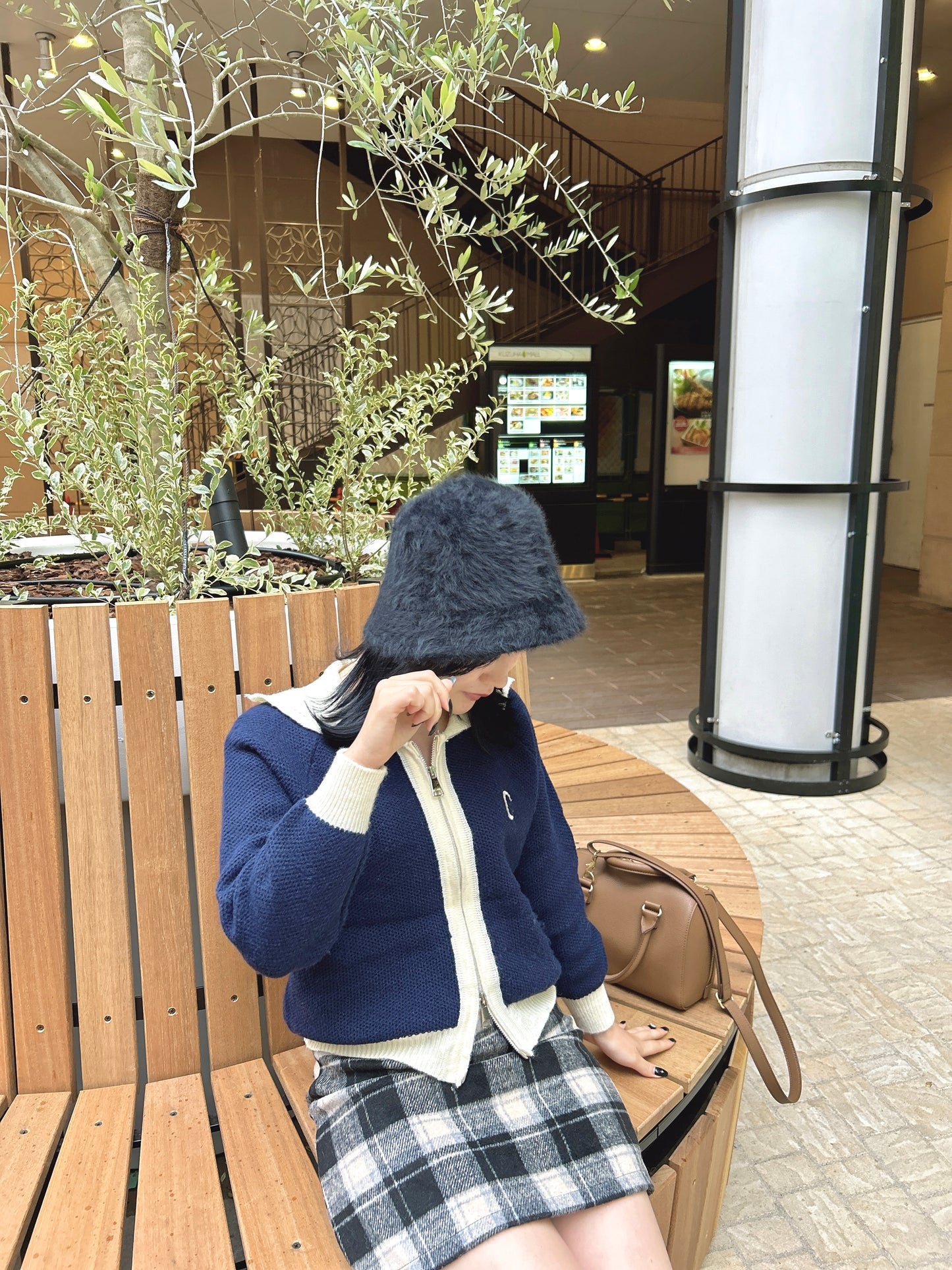 ダブルジップカーディガン CPA22135