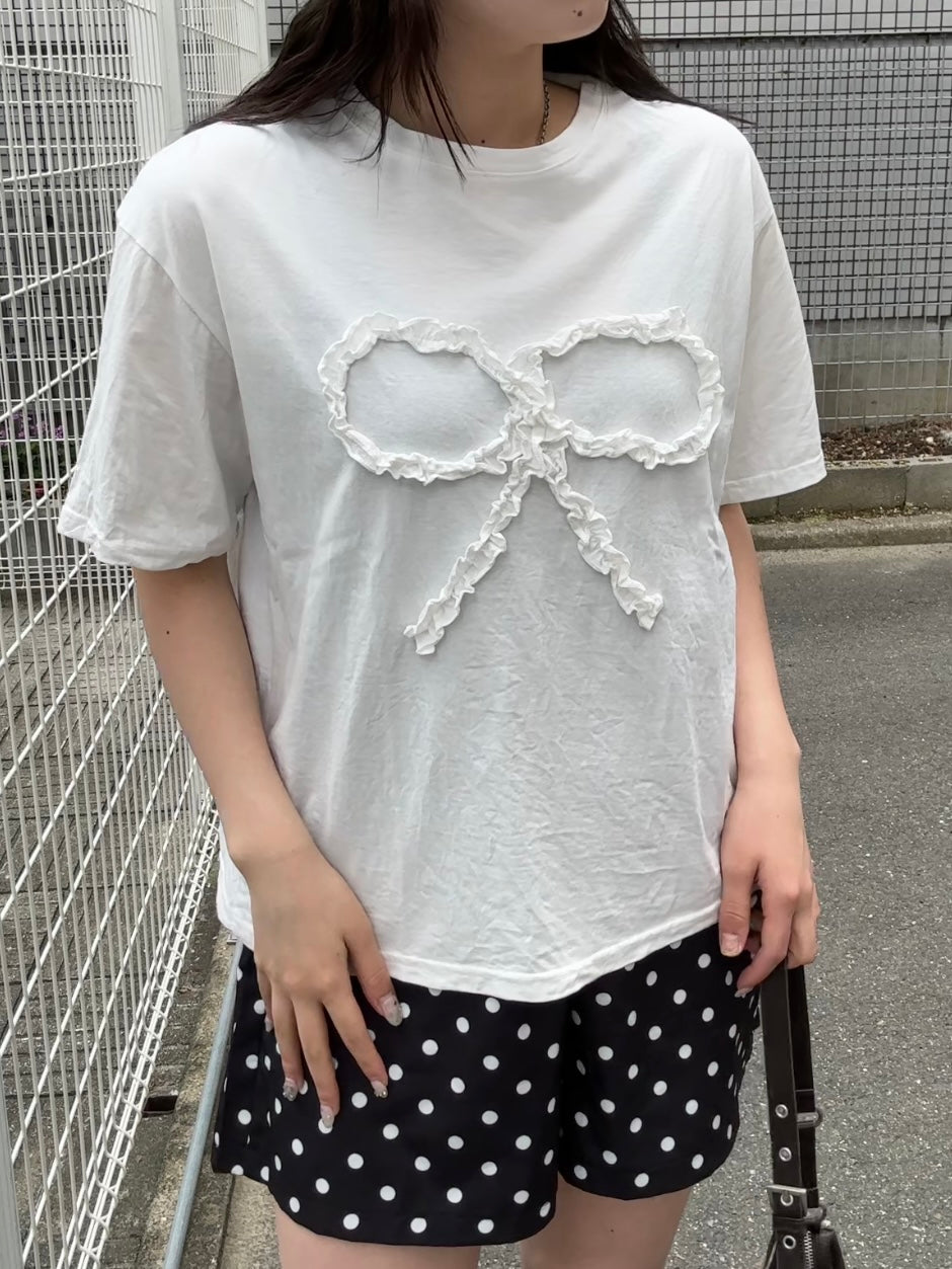 ホワイトリボンTシャツ DPB89013