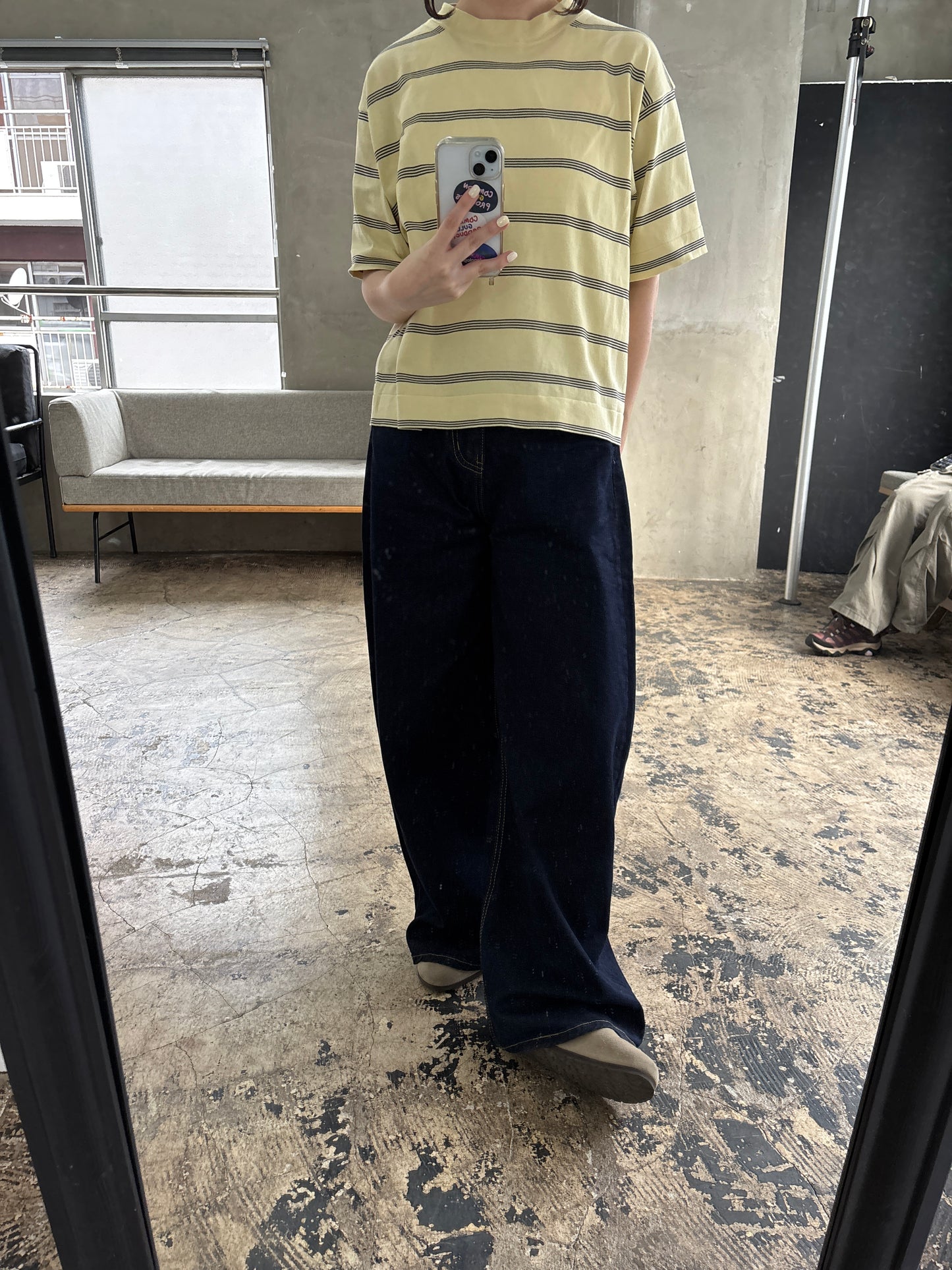 ワイドシルエットデニムパンツ DPB84161