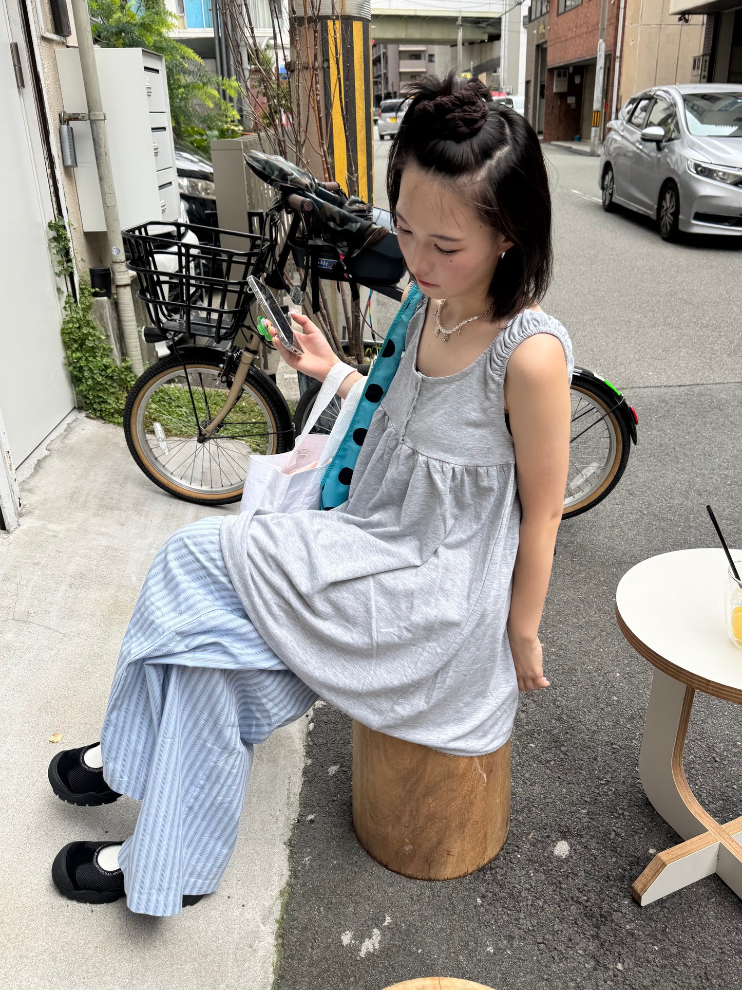 パフスリーブワンピース DPB85272