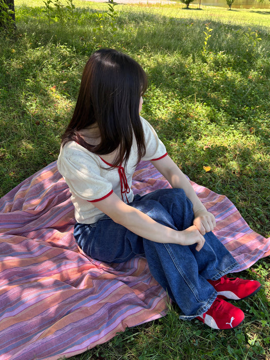 リボンポイントトップス DPB84201