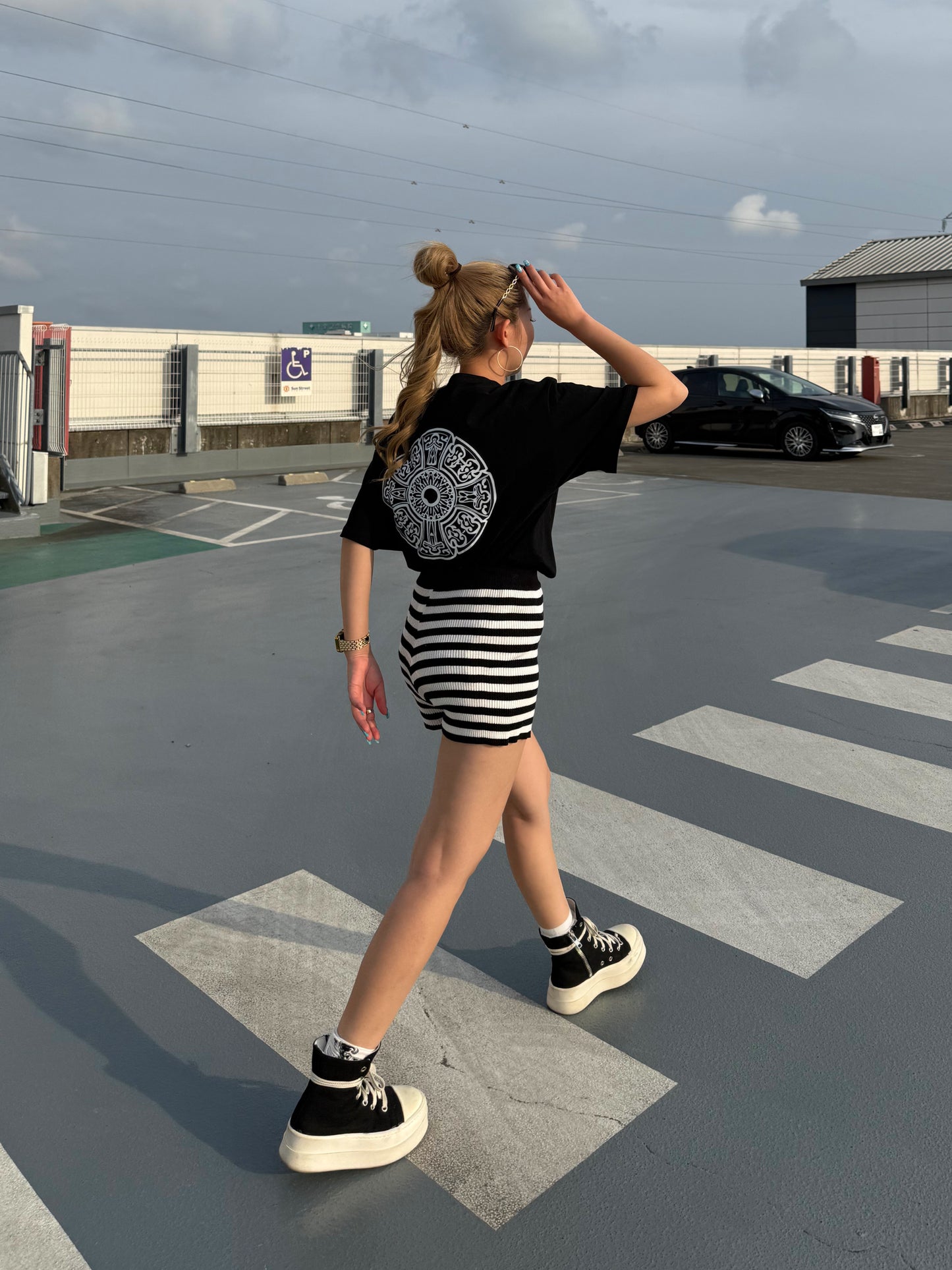 Kenshin_バックプリントTシャツ DPB73350