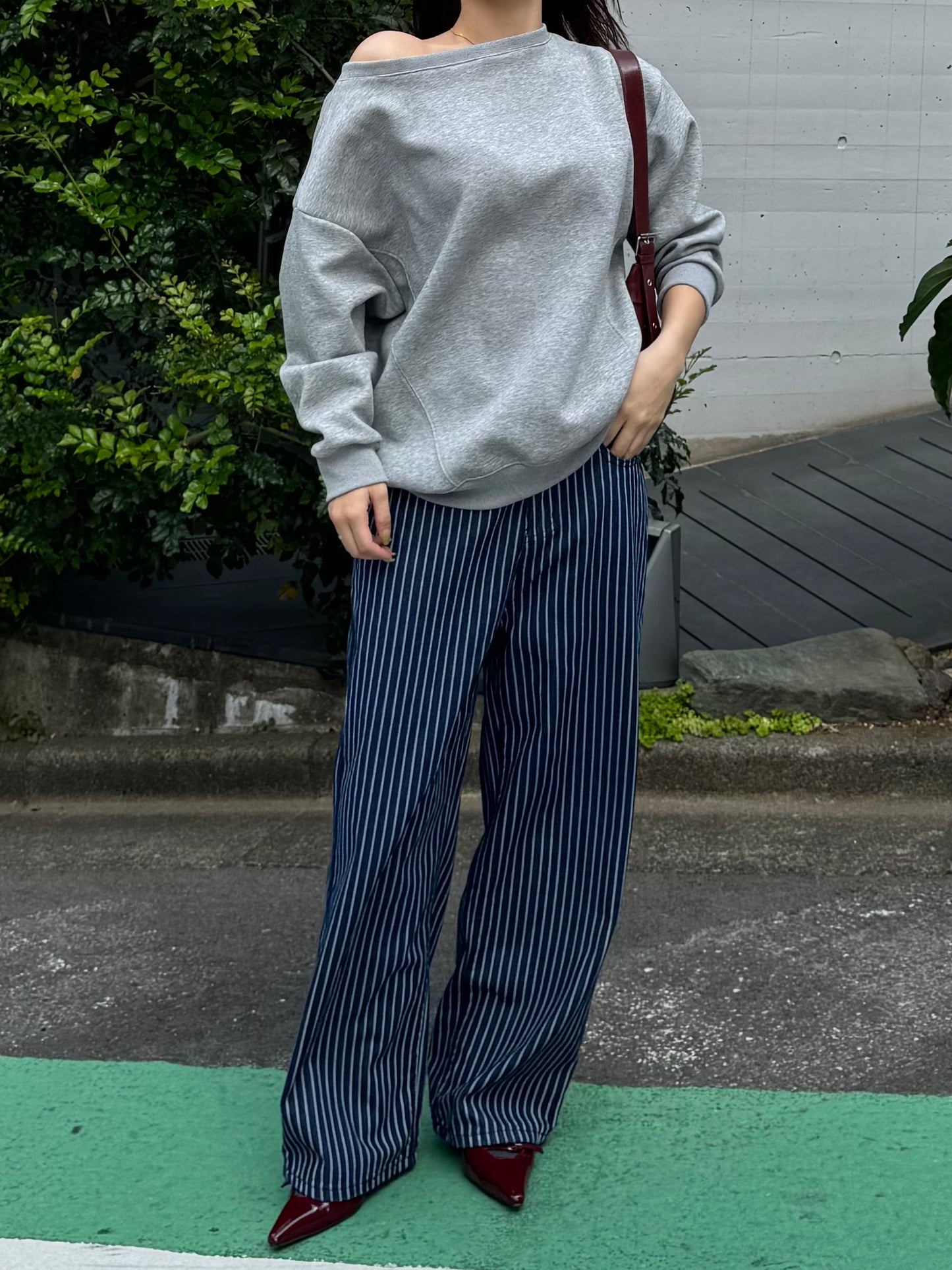 ストライプデニムパンツ DPB47419