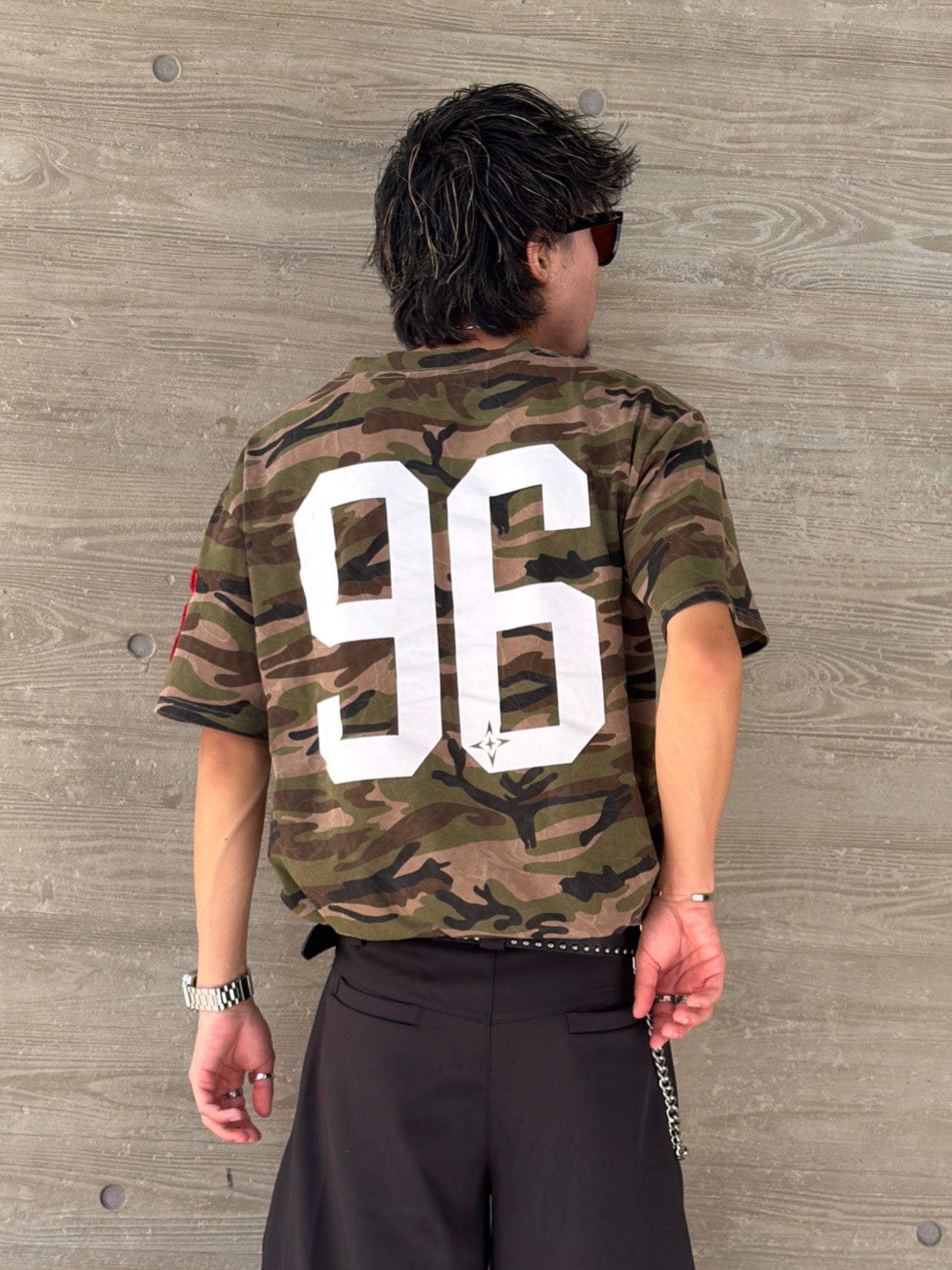 Kenshin_カモフラナンバーTシャツ DPB73344