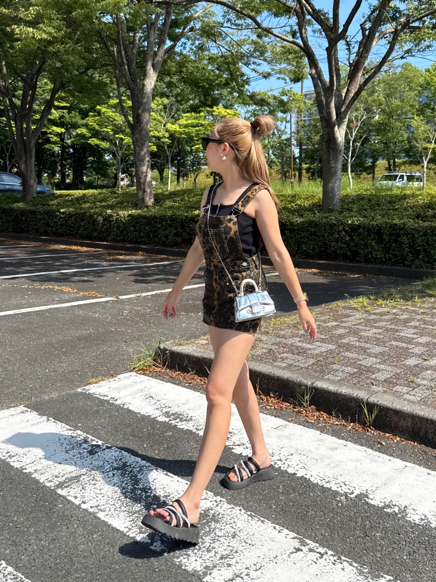ジップクロップドタンクトップ DPB73363