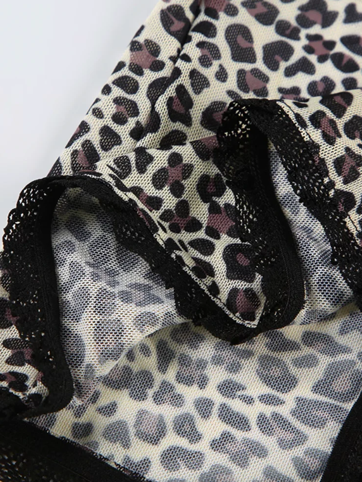 レオパードレースカーディガン DPB71700