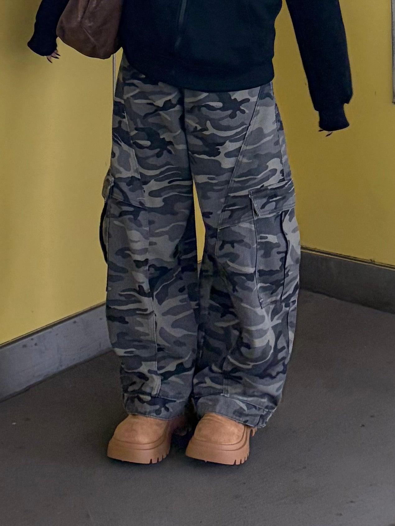 ボリュームハイソールショートブーツ DPB98003