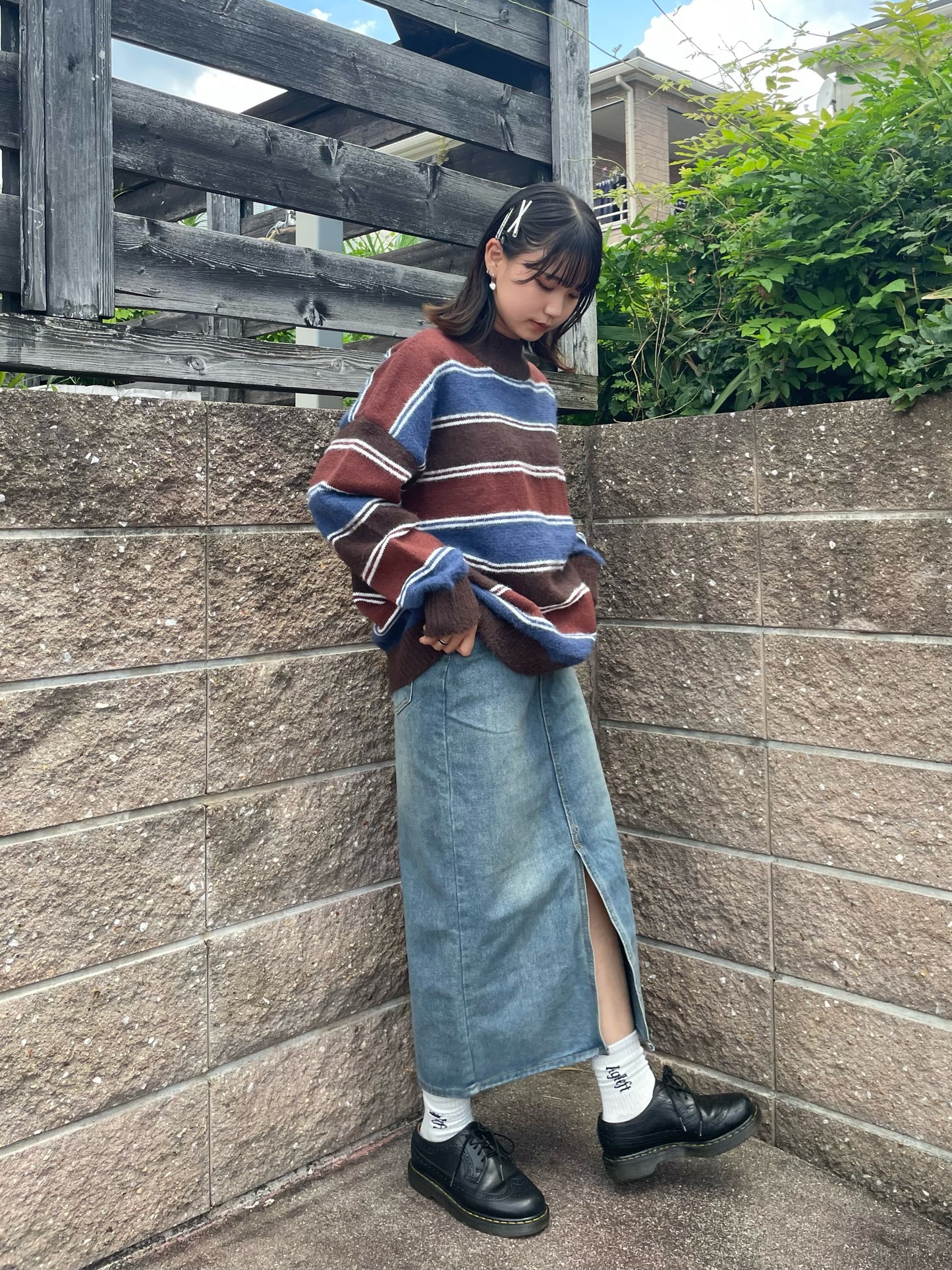 ボーダーニット DPB64008