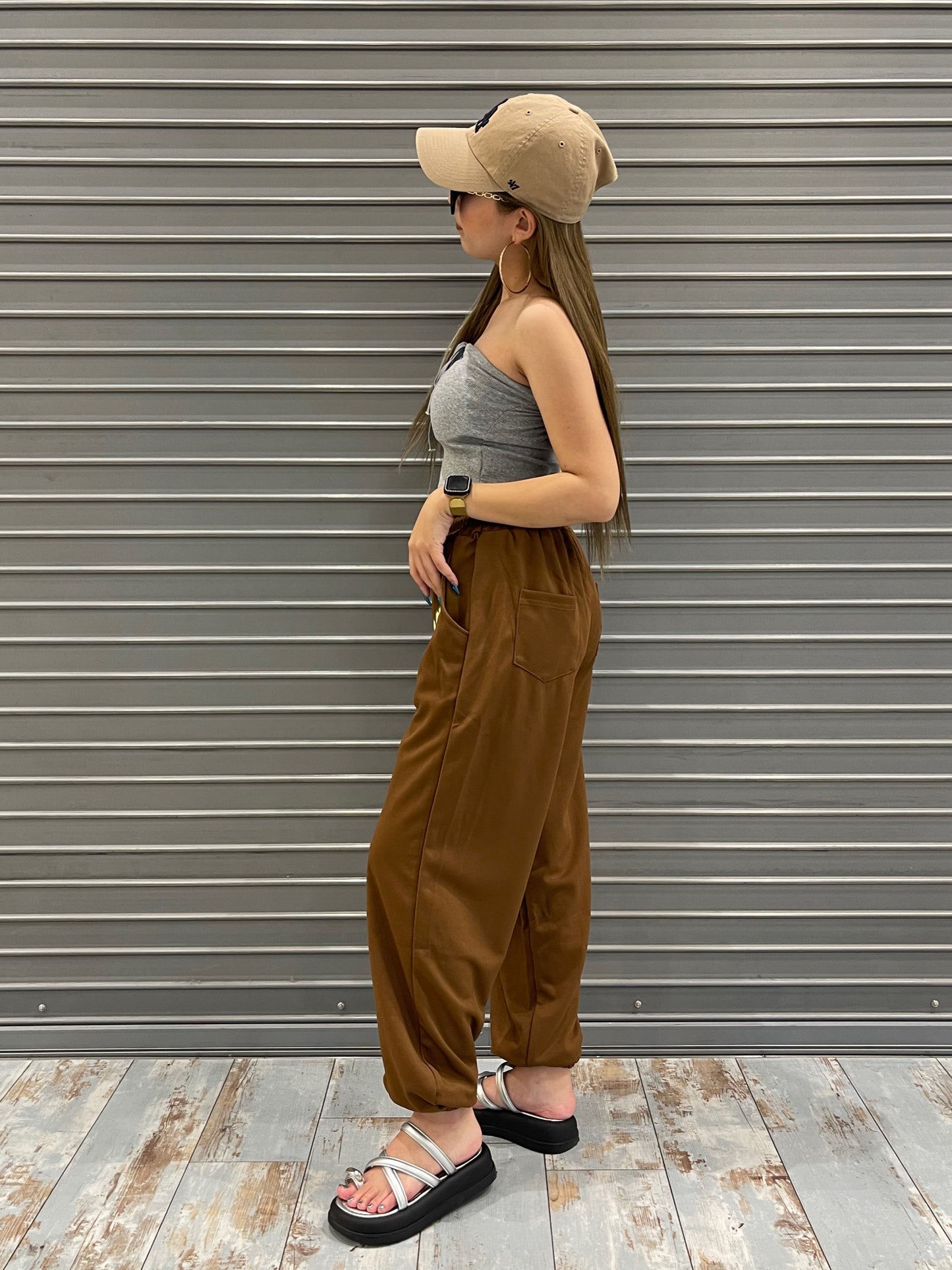 フロントロゴスウェットパンツ DPB73107