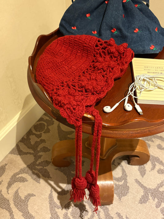 レッドウールヘアドレス DPA43745