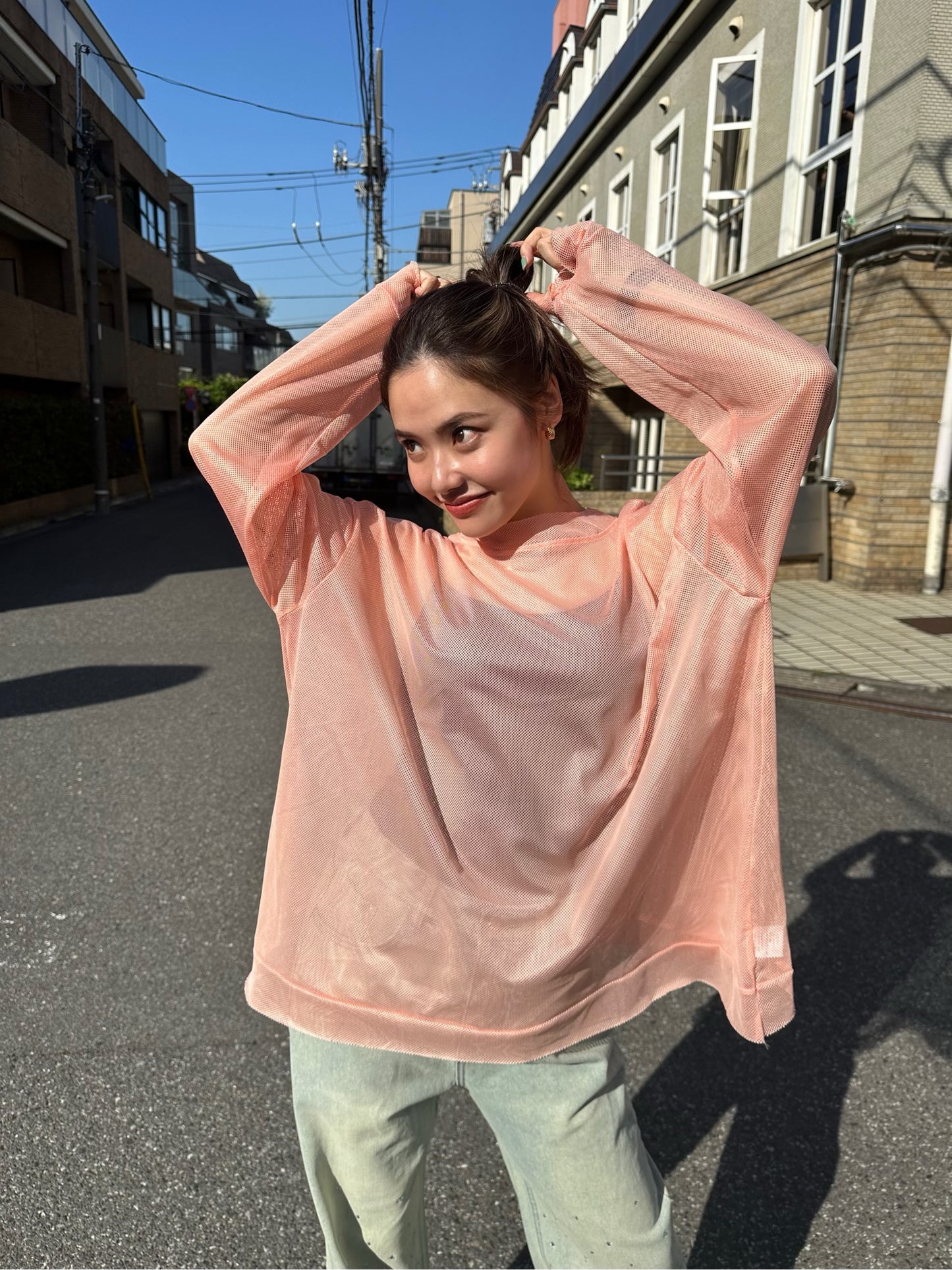 ビジューデニムパンツ DPB47290