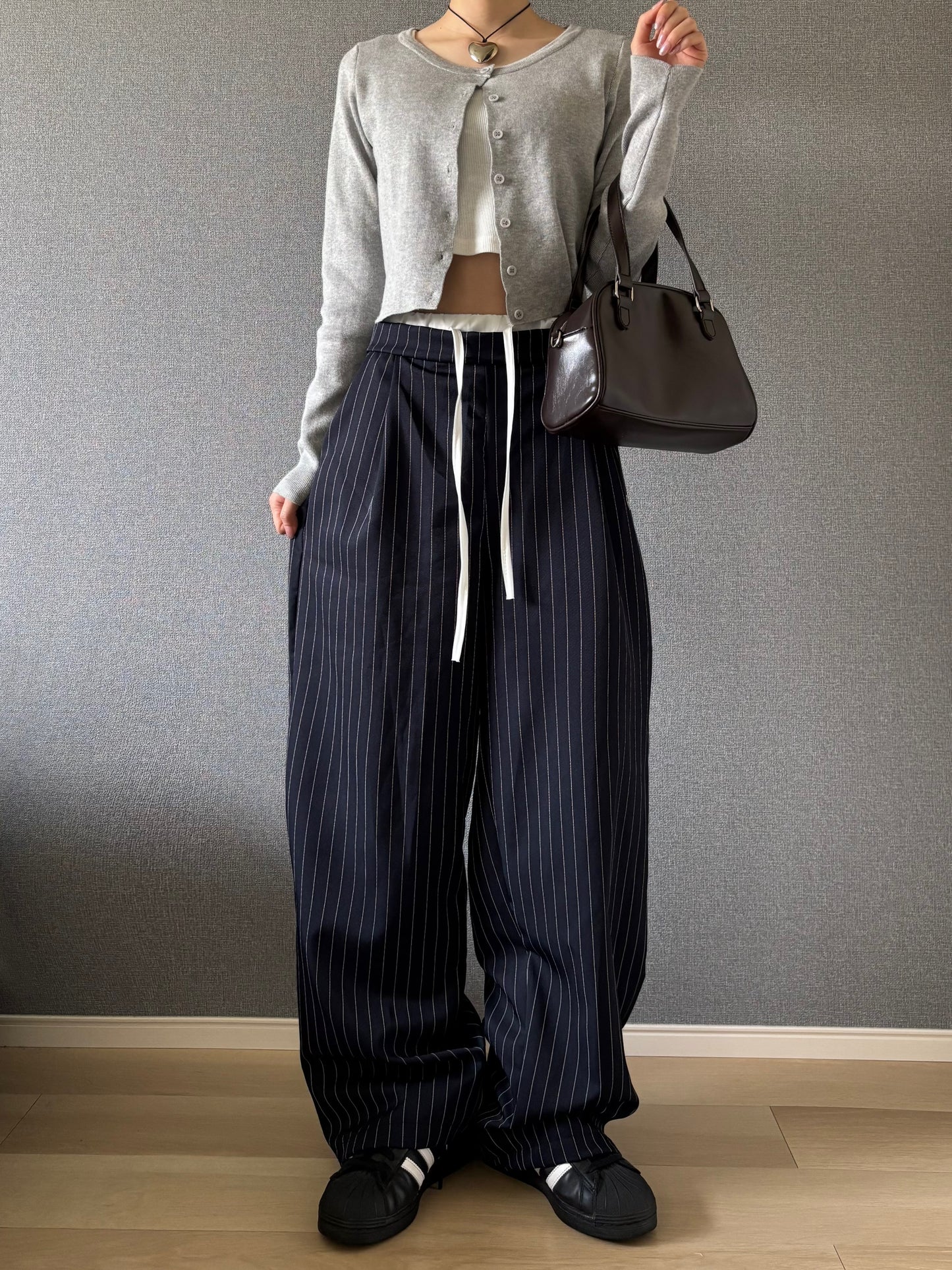 ストライプスラックスパンツ DPB88004