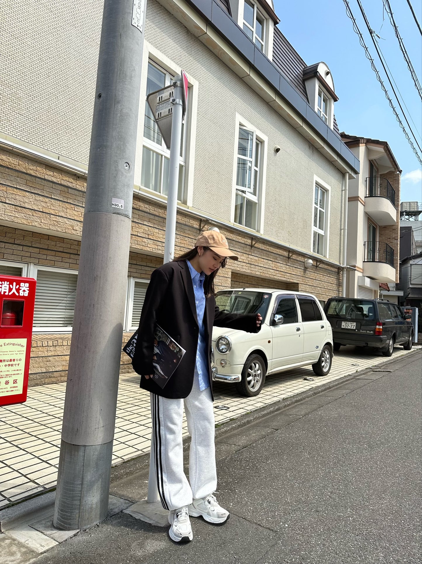 ラインスウェットパンツ DPB47249