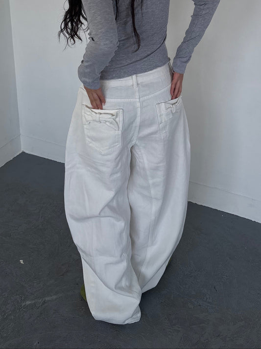 バックリボンポケットパンツ DPB89102