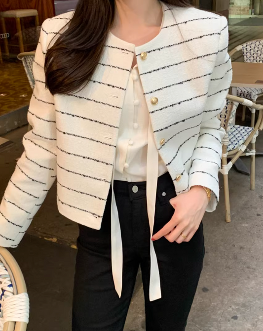 ラウンドネックライトジャケット CPA42325