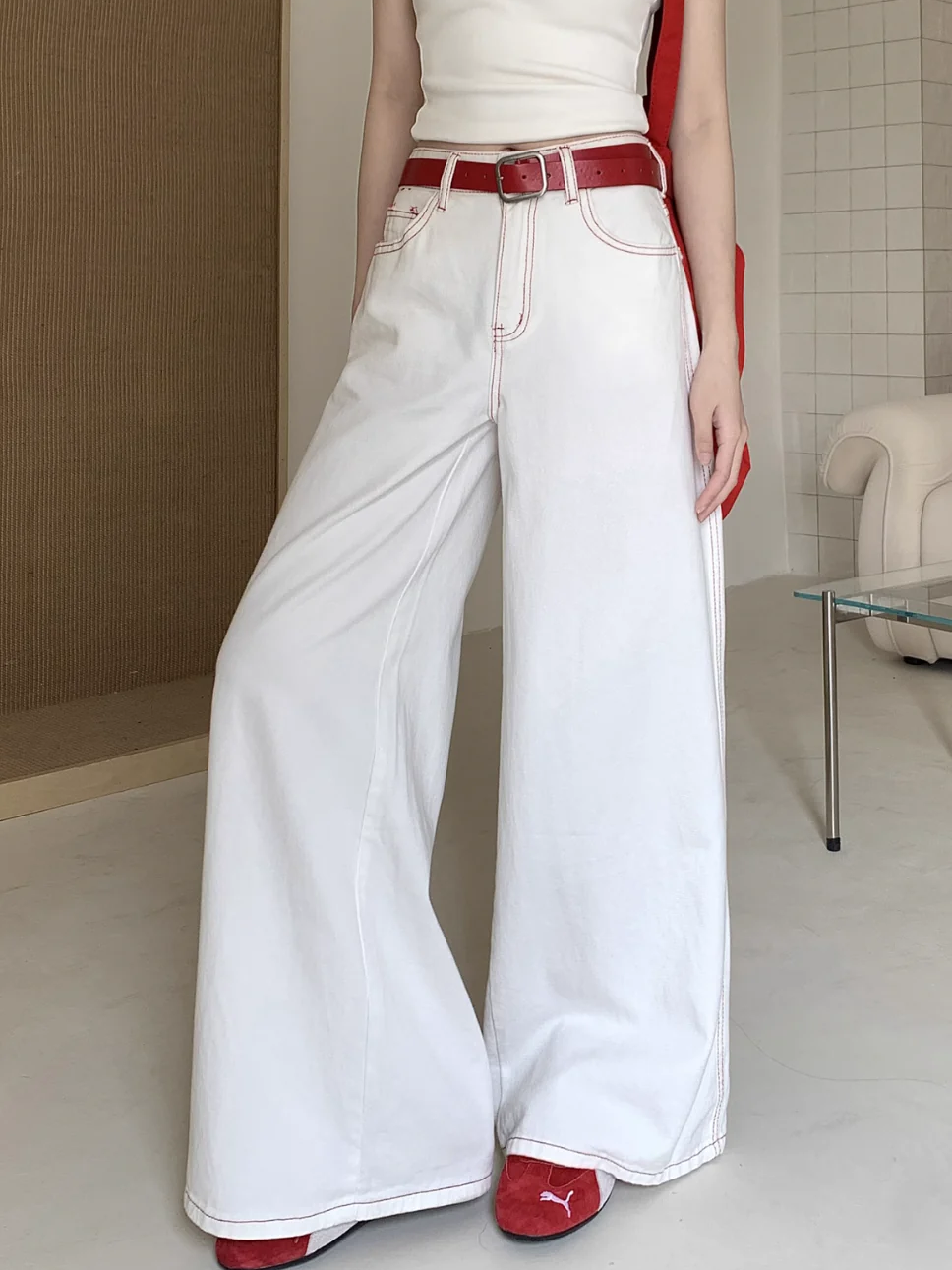 レッドステッチパンツ DPB71723