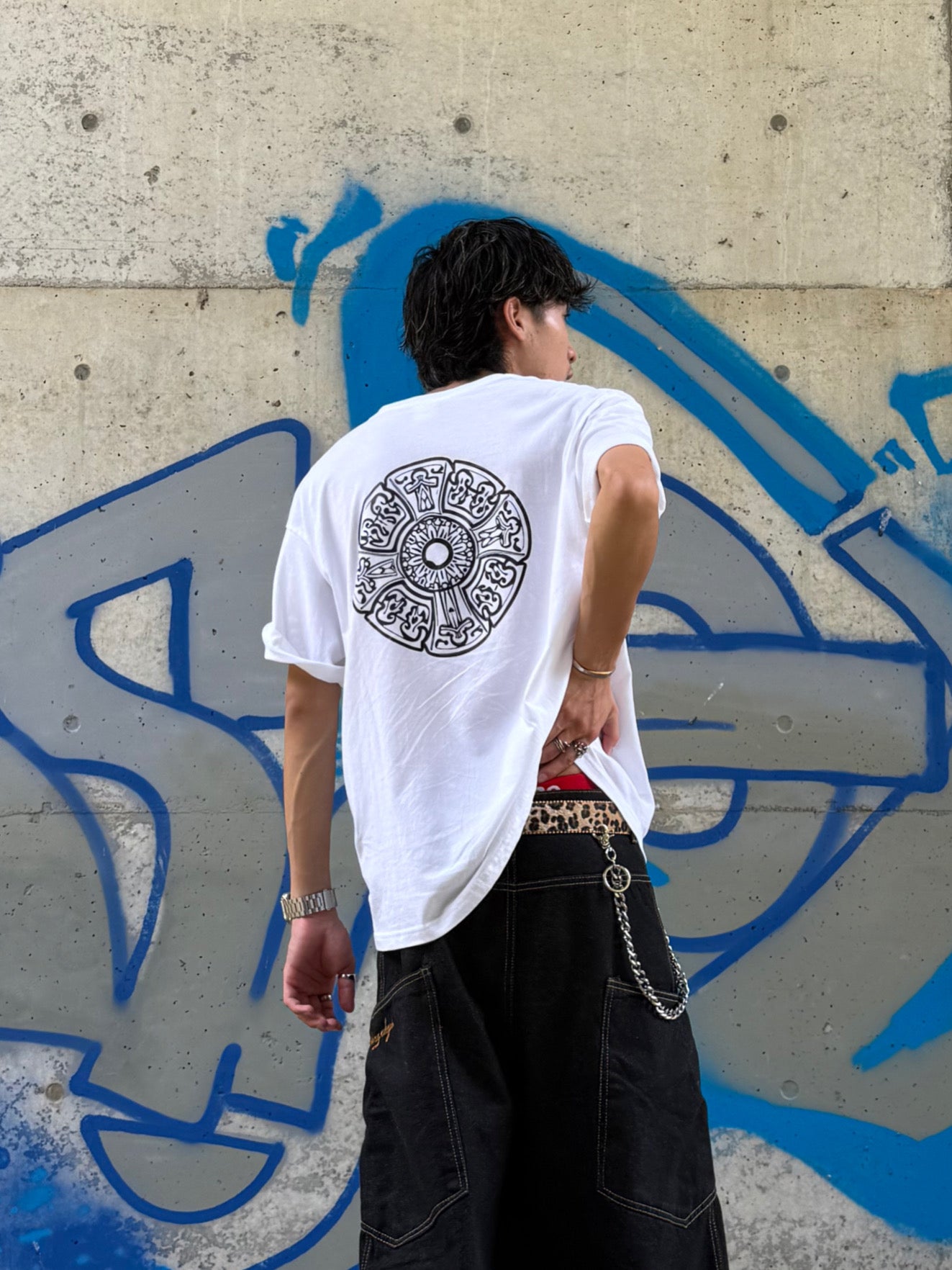Kenshin_バックプリントTシャツ DPB73350