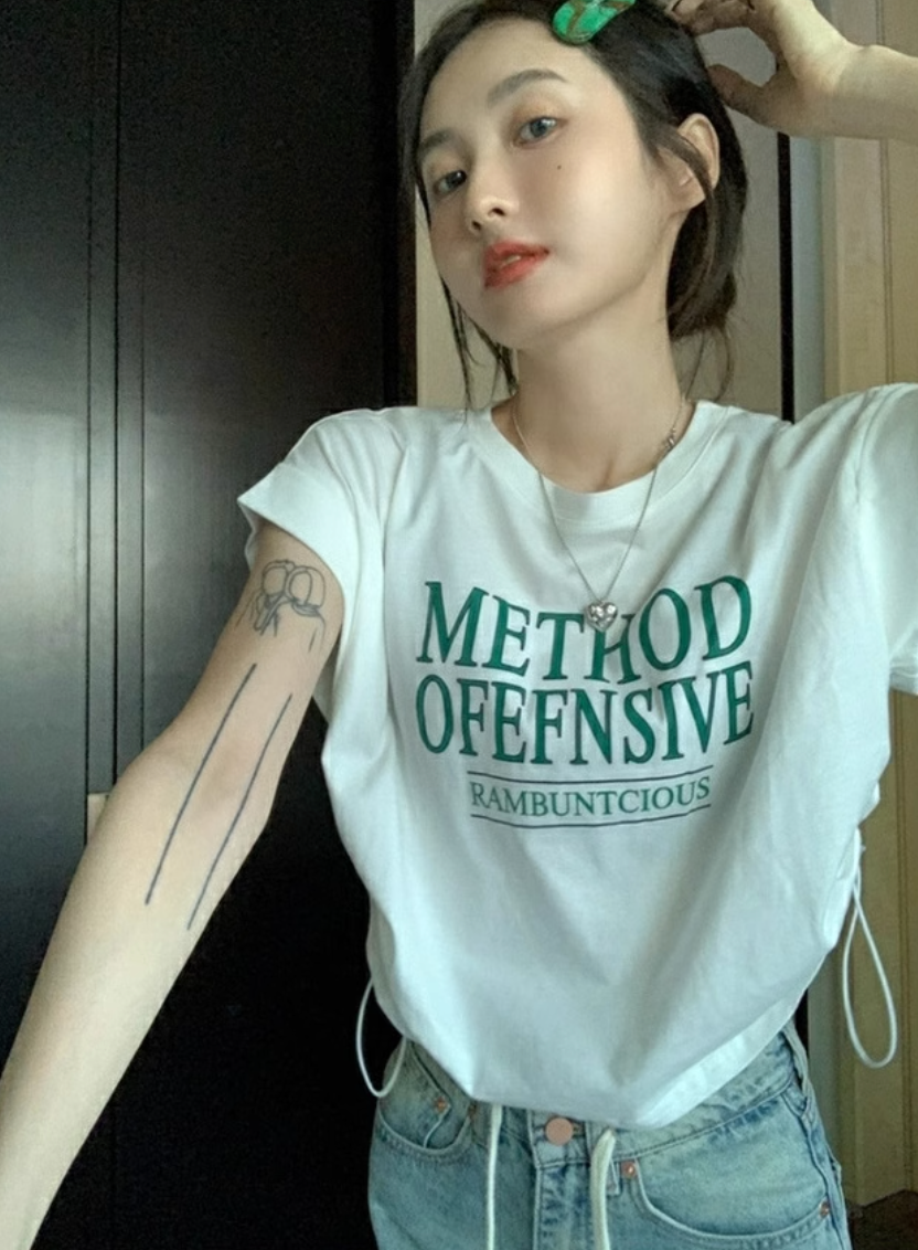 ドローストリングTシャツ DPB71505