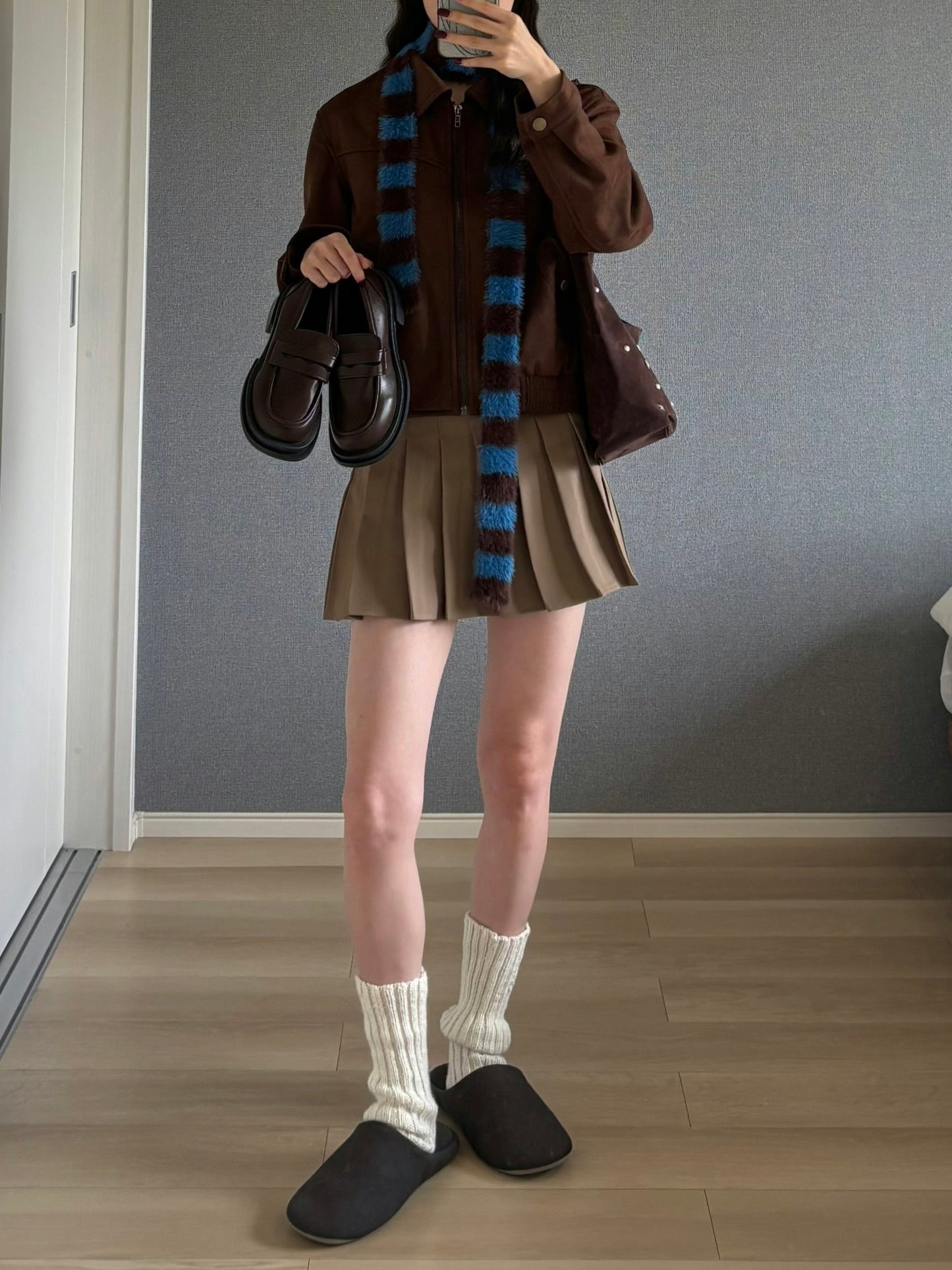 ダークブラウンジャケット DPB88105