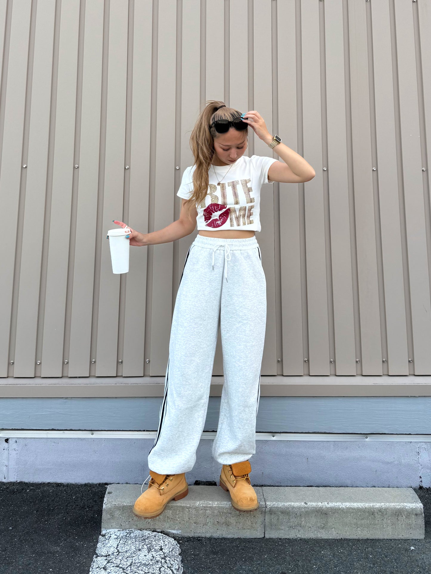 リッププリントTシャツ DPB73386