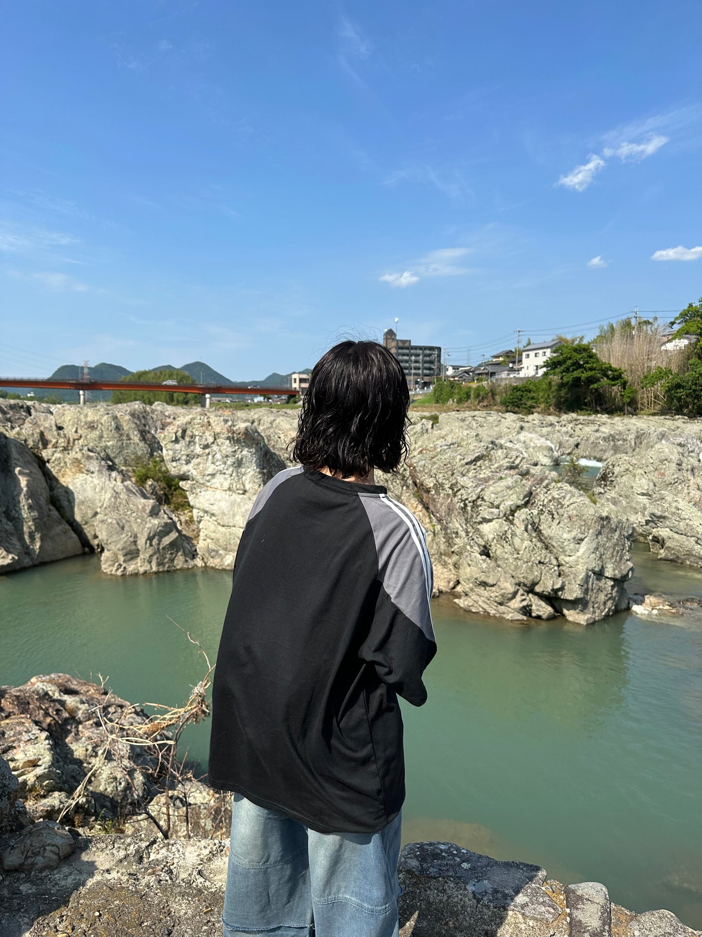 ラインスポーティーTシャツ DPB70105