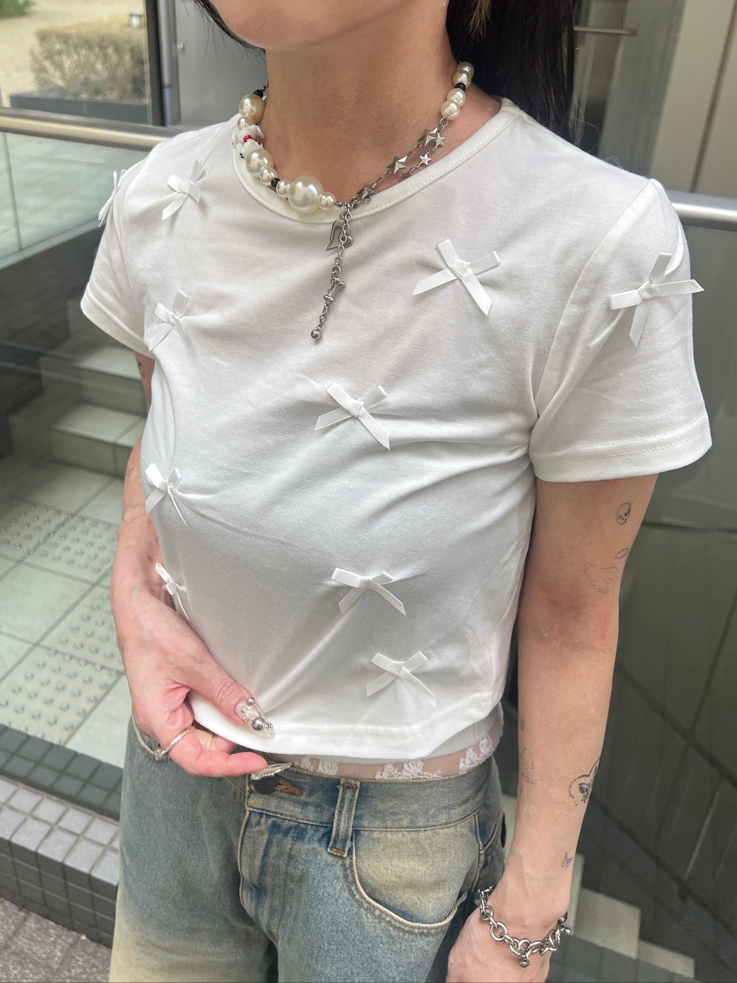 リボンTシャツ DPB79194