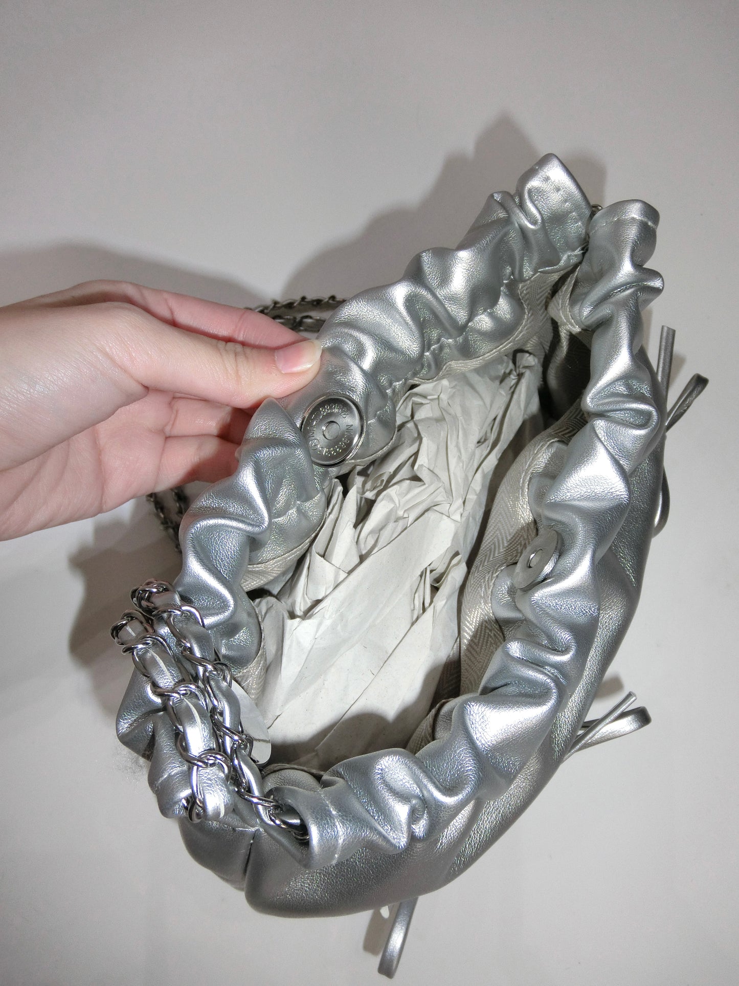 シルバーリボンバッグ DPB43177