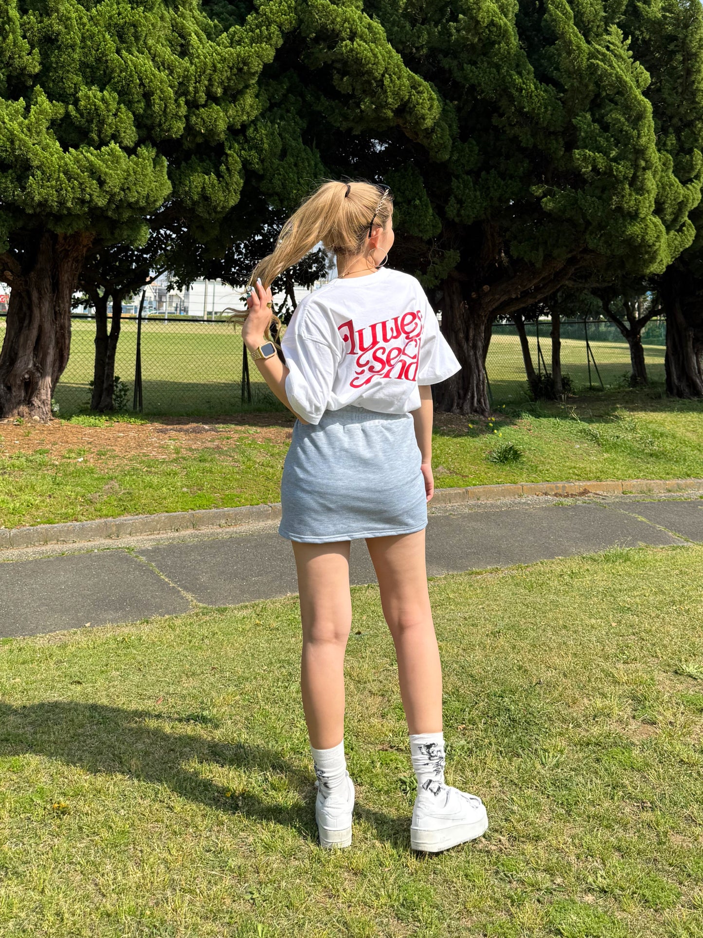 バックロゴオーバーTシャツ DPB73052